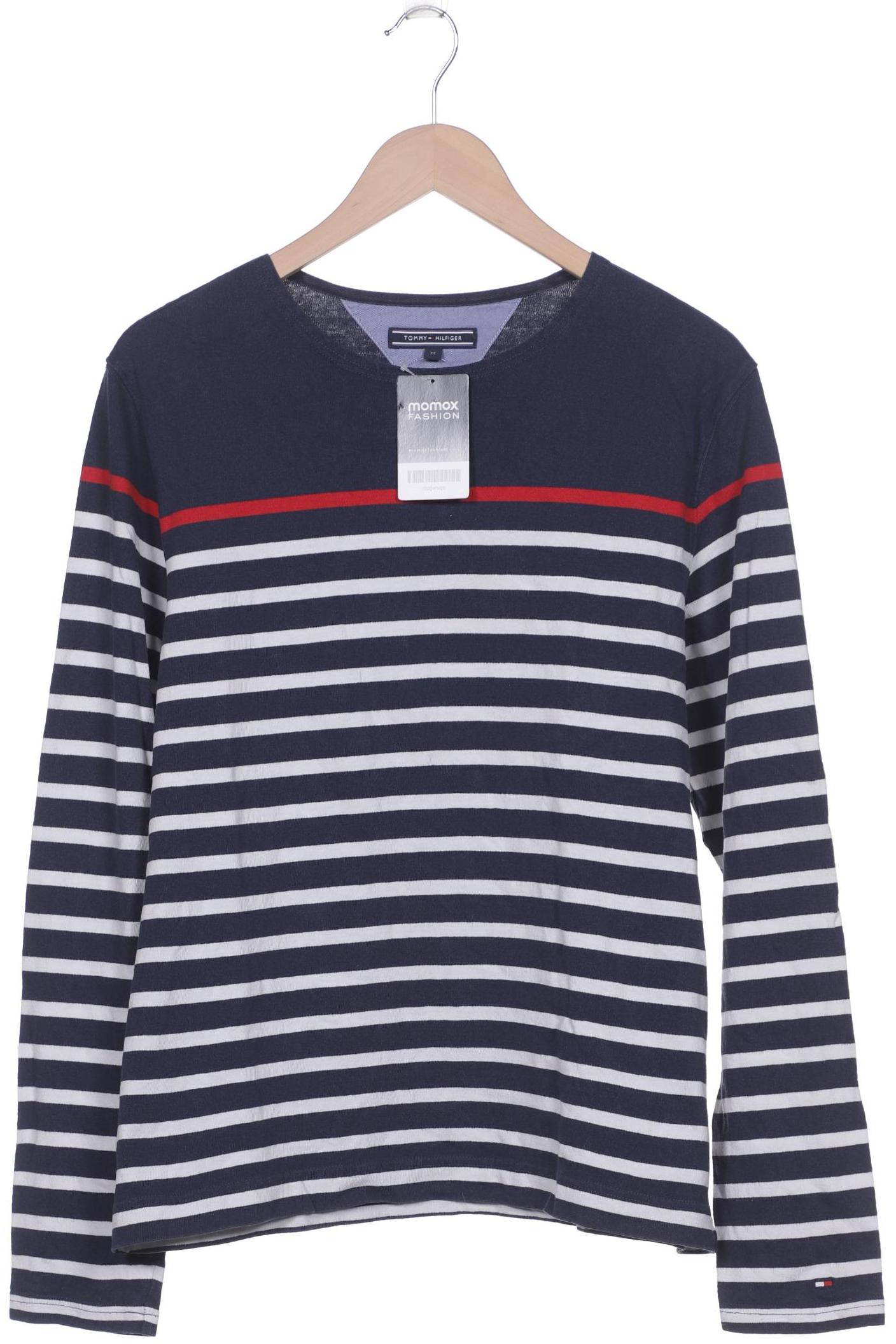 

Tommy Hilfiger Herren Langarmshirt, marineblau