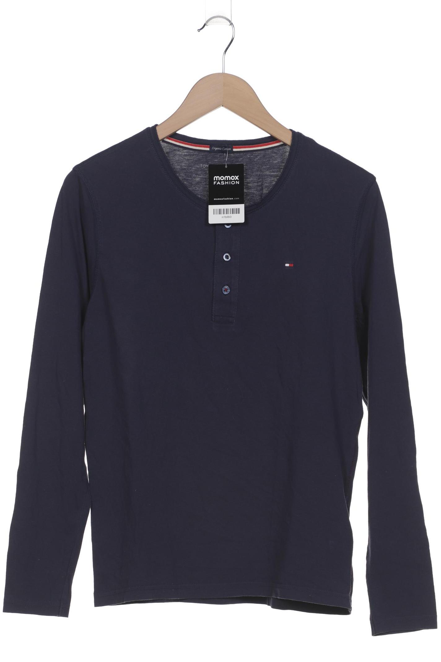 

Tommy Hilfiger Herren Langarmshirt, marineblau, Gr. 46