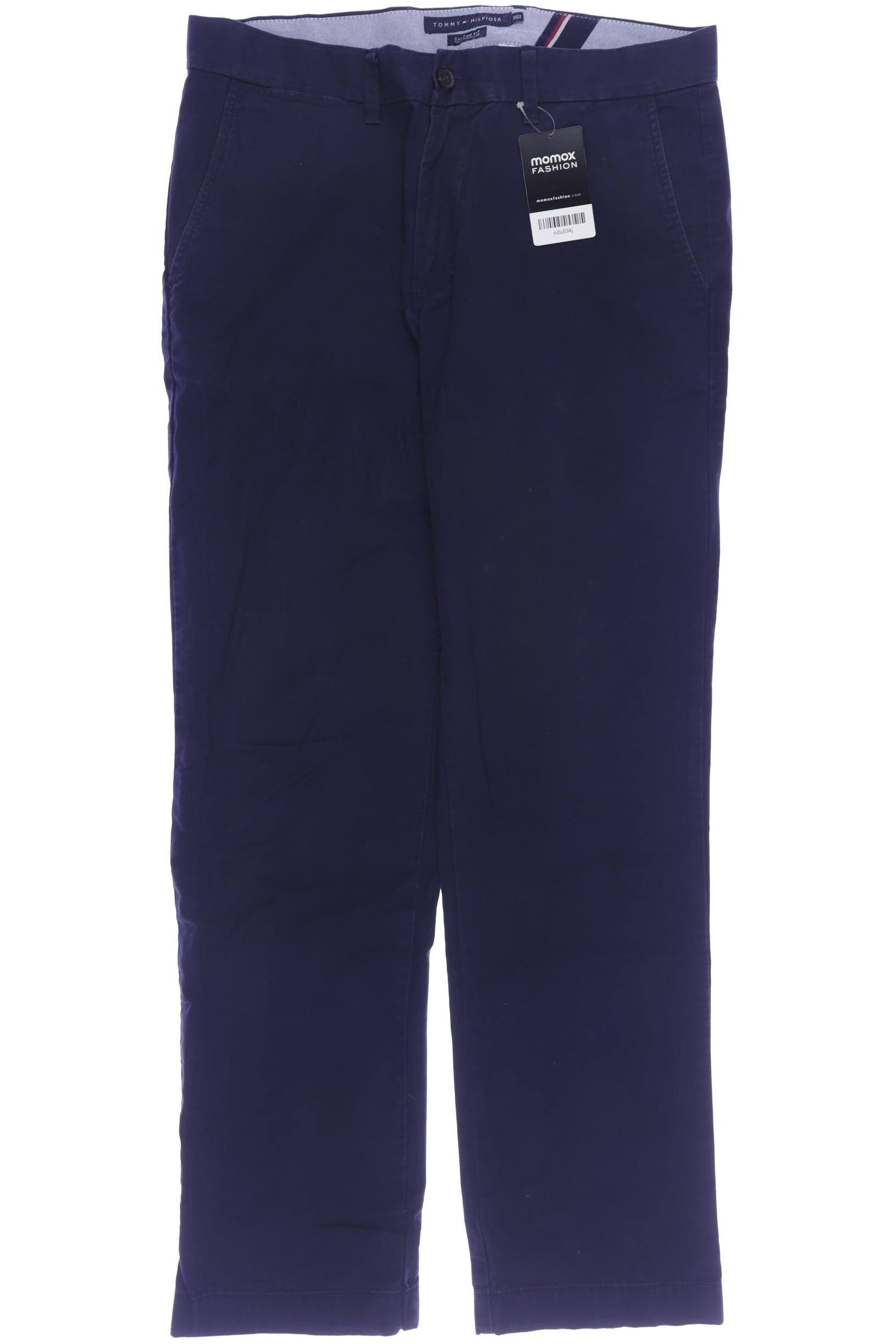 

Tommy Hilfiger Herren Stoffhose, marineblau, Gr. 32