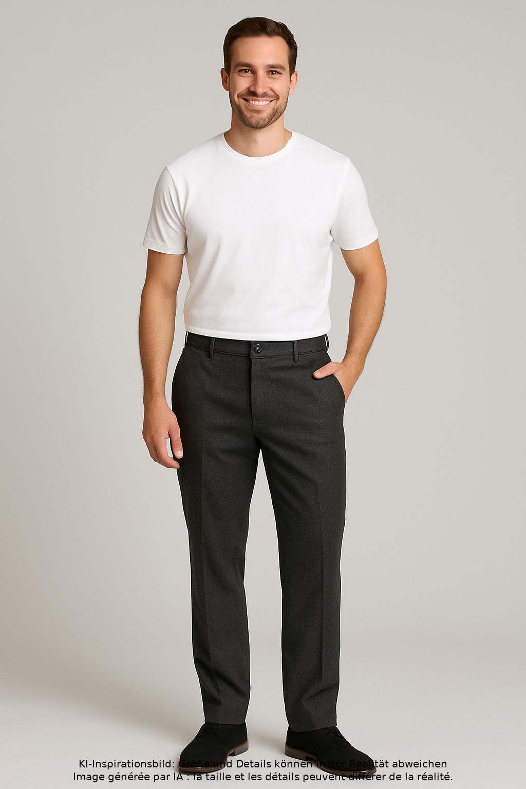 Thumbnail - Tommy Hilfiger Herren Stoffhose, grau, Gr. 34