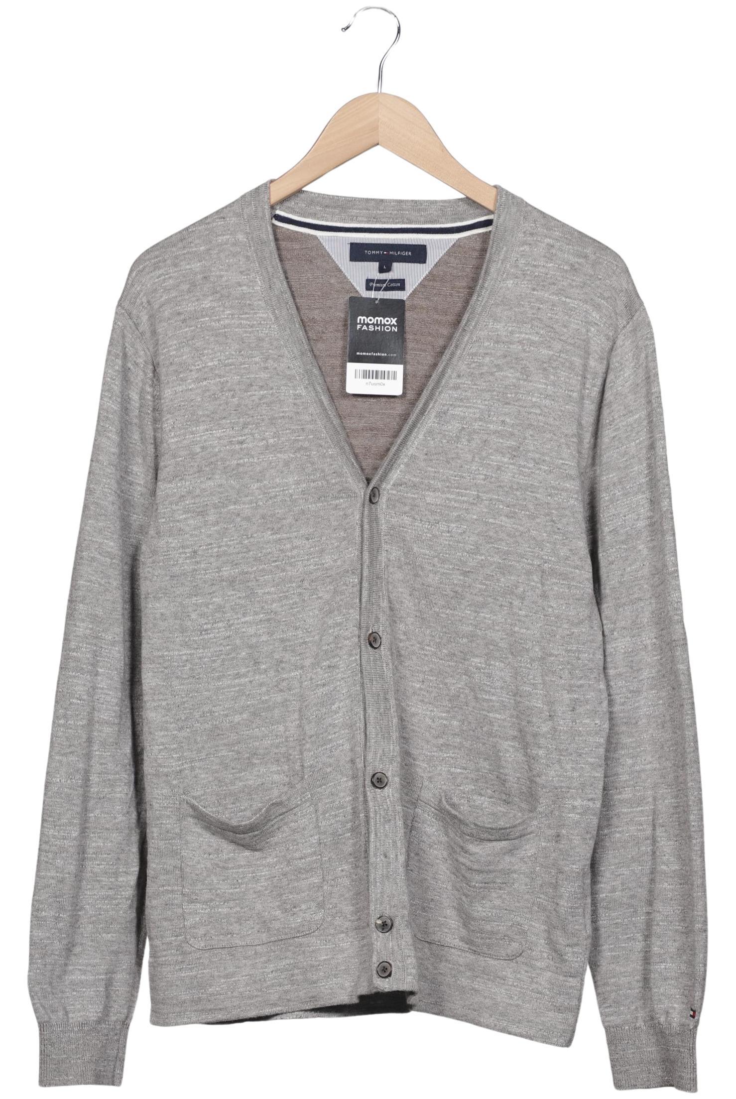 

Tommy Hilfiger Herren Strickjacke, grau, Gr. 52