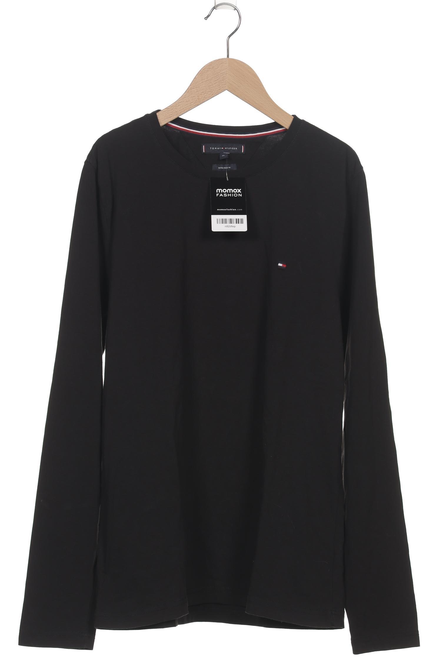

Tommy Hilfiger Herren Langarmshirt, schwarz, Gr. 54