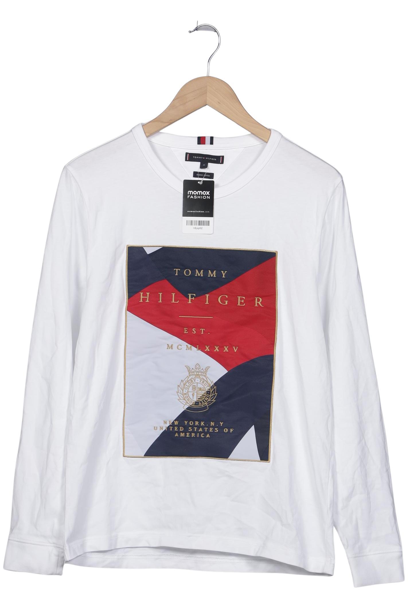 

Tommy Hilfiger Herren Langarmshirt, weiß, Gr. 48