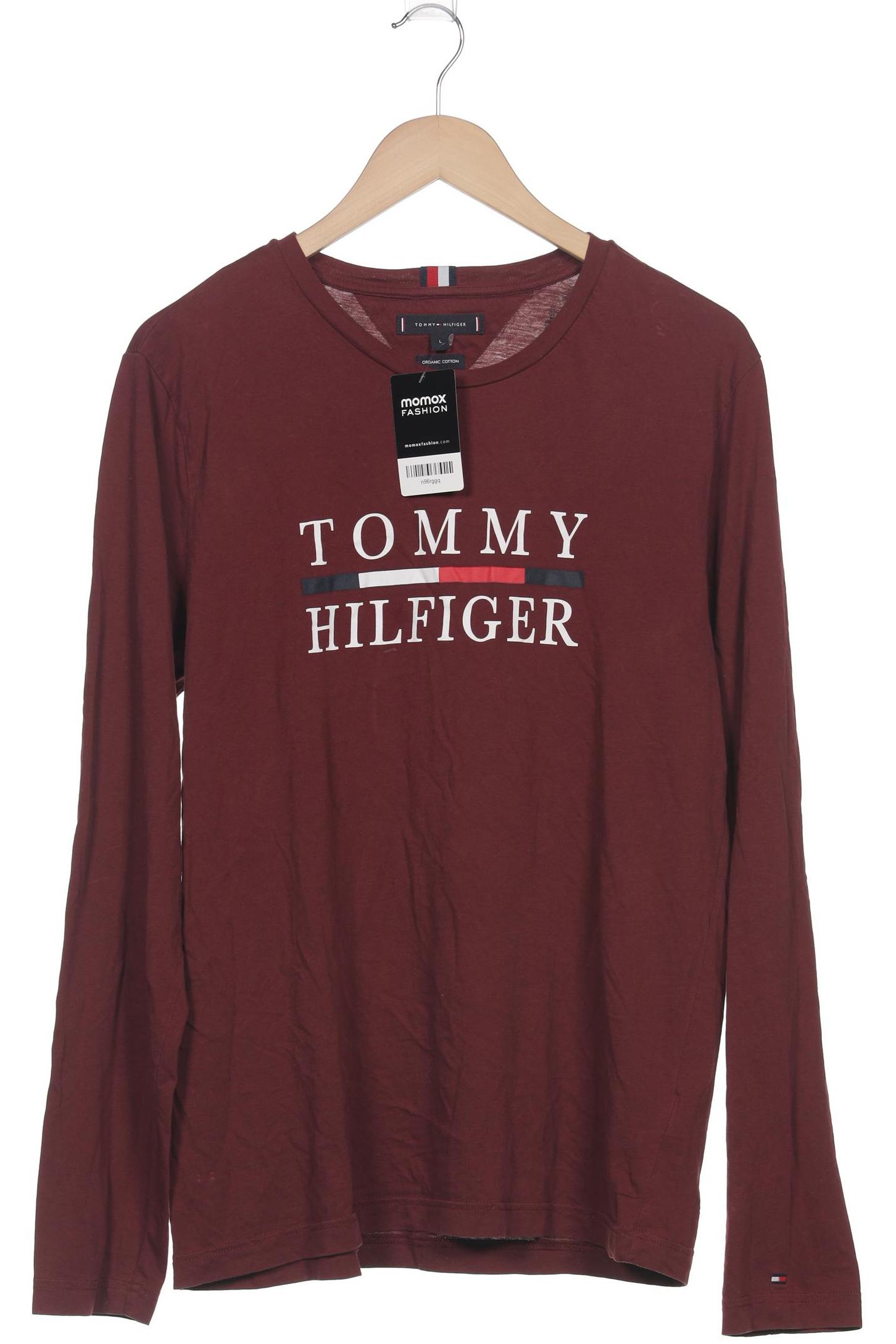 

Tommy Hilfiger Herren Langarmshirt, bordeaux, Gr. 52