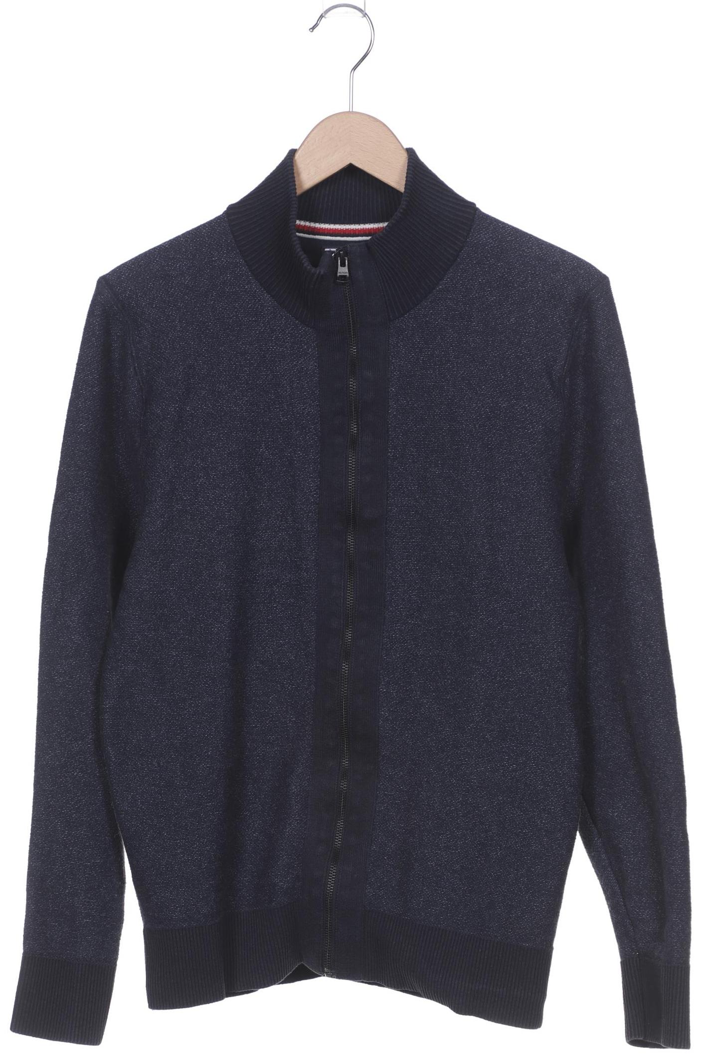 

Tommy Hilfiger Herren Strickjacke, marineblau, Gr. 48