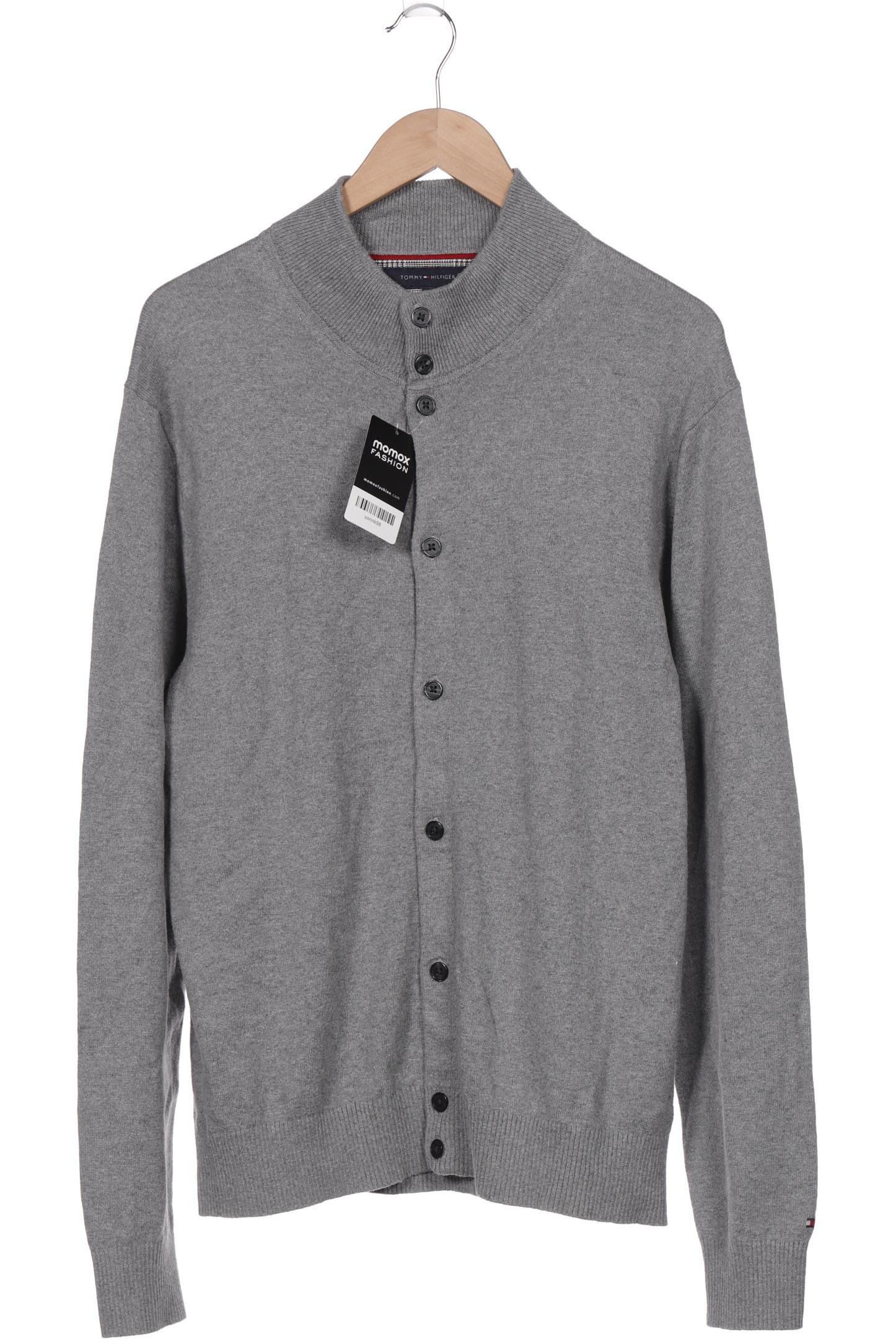 

Tommy Hilfiger Herren Strickjacke, grau, Gr. 52