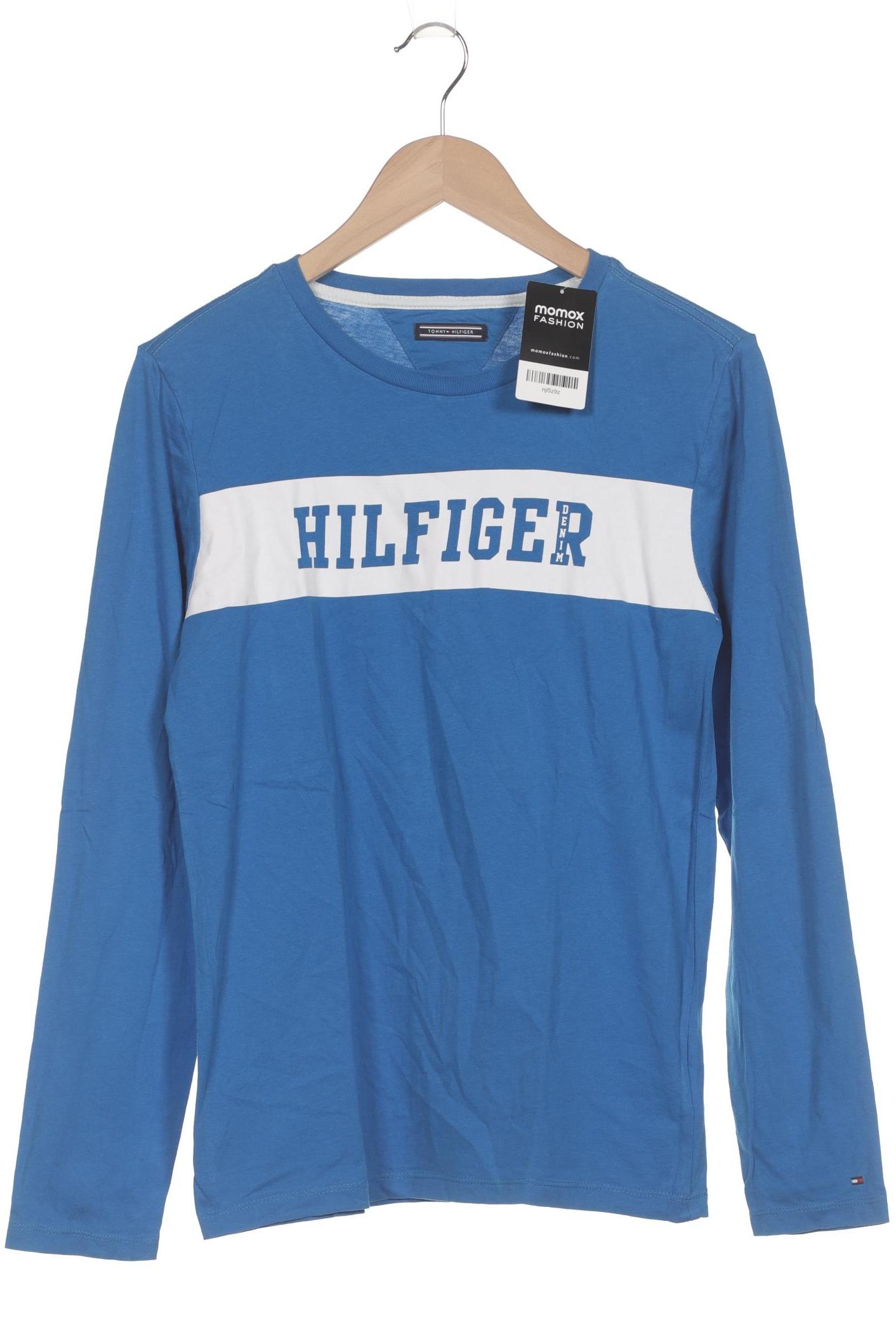 

Tommy Hilfiger Herren Langarmshirt, blau, Gr. 44
