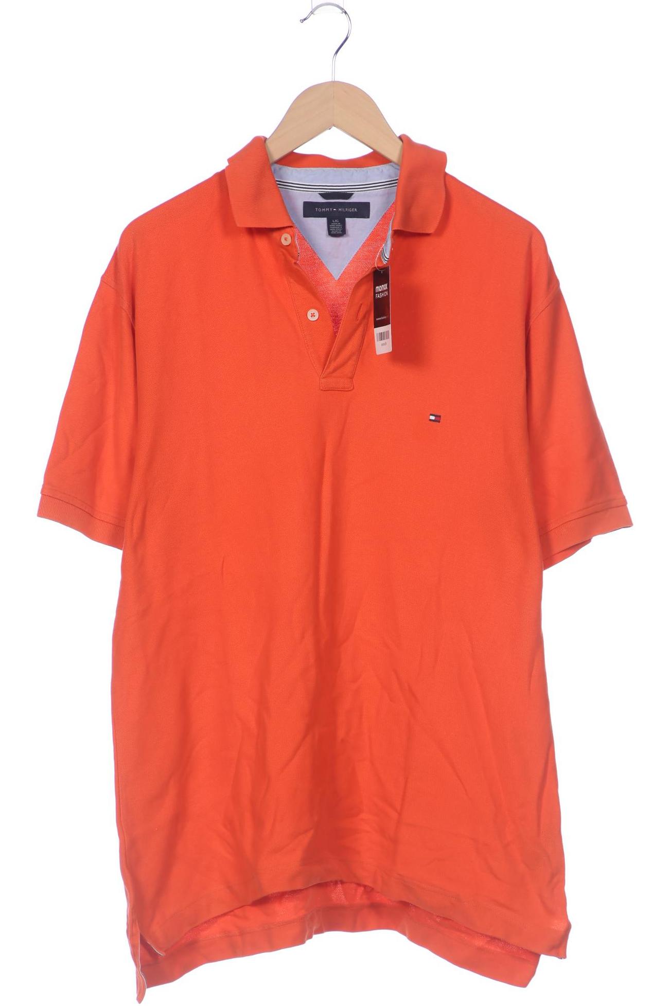

Tommy Hilfiger Herren Poloshirt, orange, Gr. 52