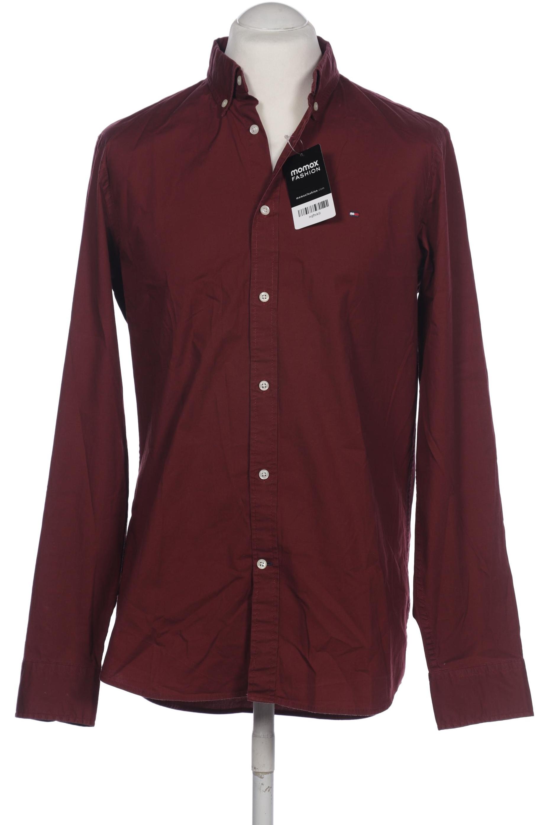 

Tommy Hilfiger Herren Hemd, bordeaux, Gr. 52