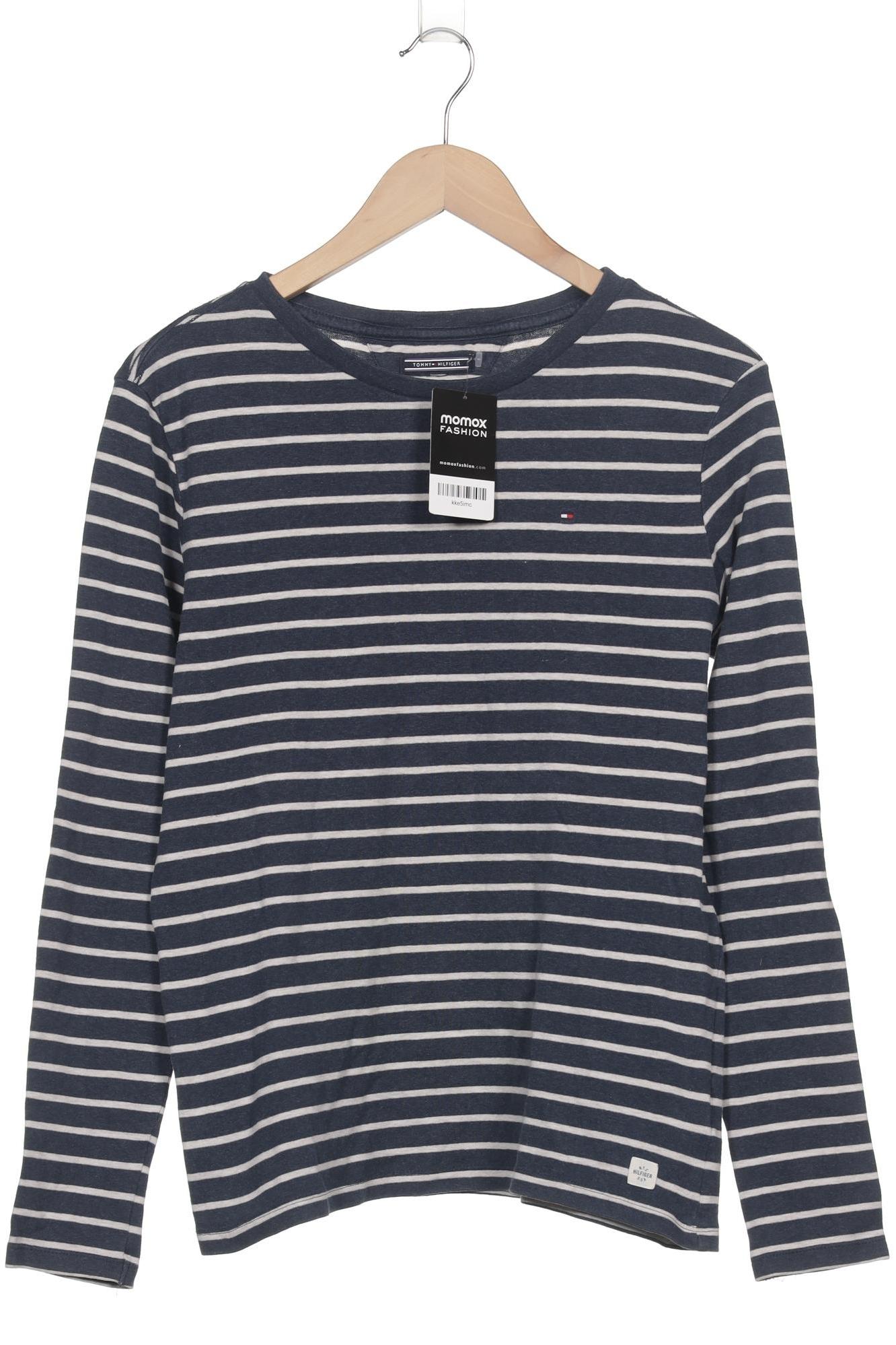 

Tommy Hilfiger Herren Langarmshirt, marineblau, Gr. 48