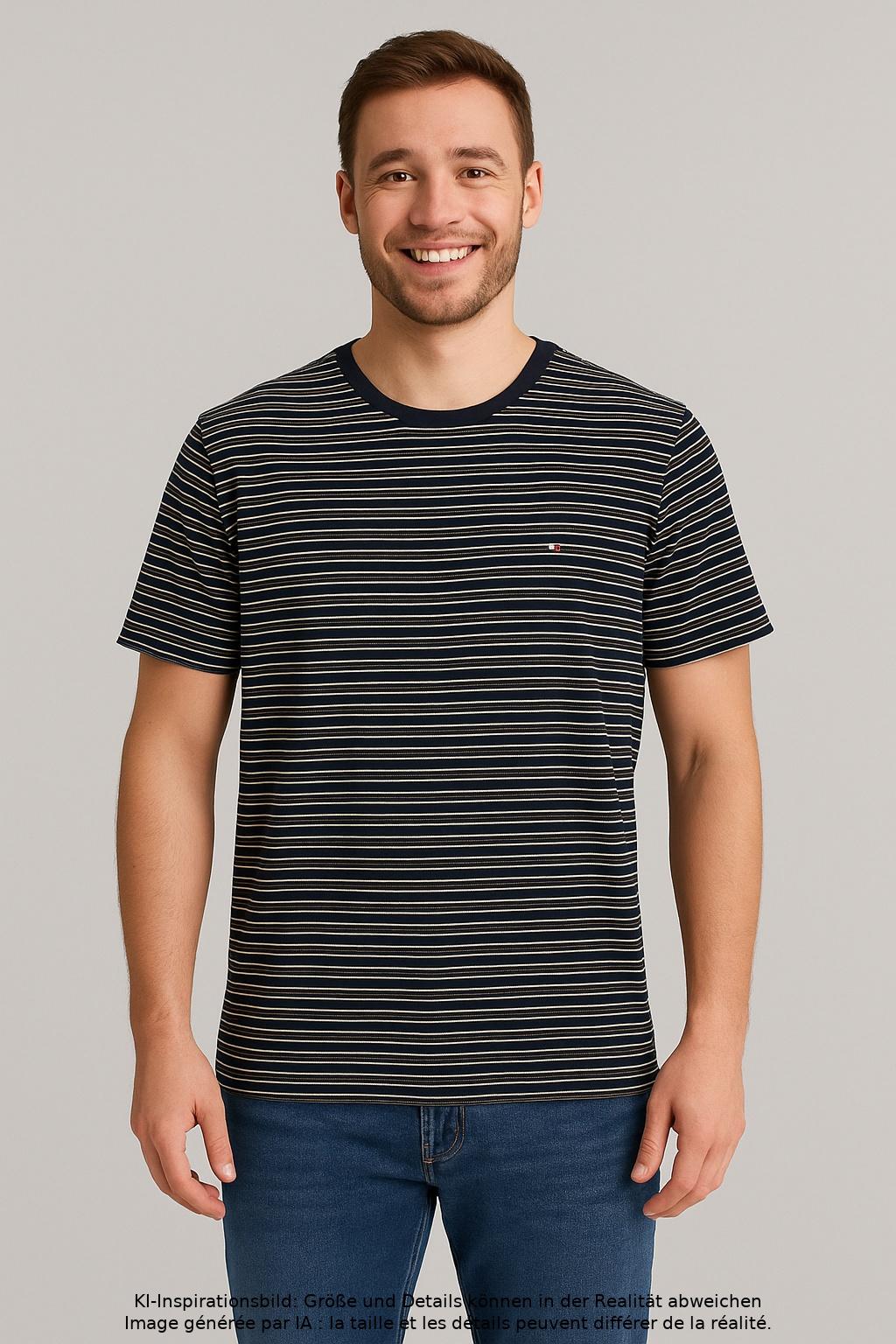 Thumbnail - Tommy Hilfiger Herren T-Shirt, mehrfarbig, Gr. 46