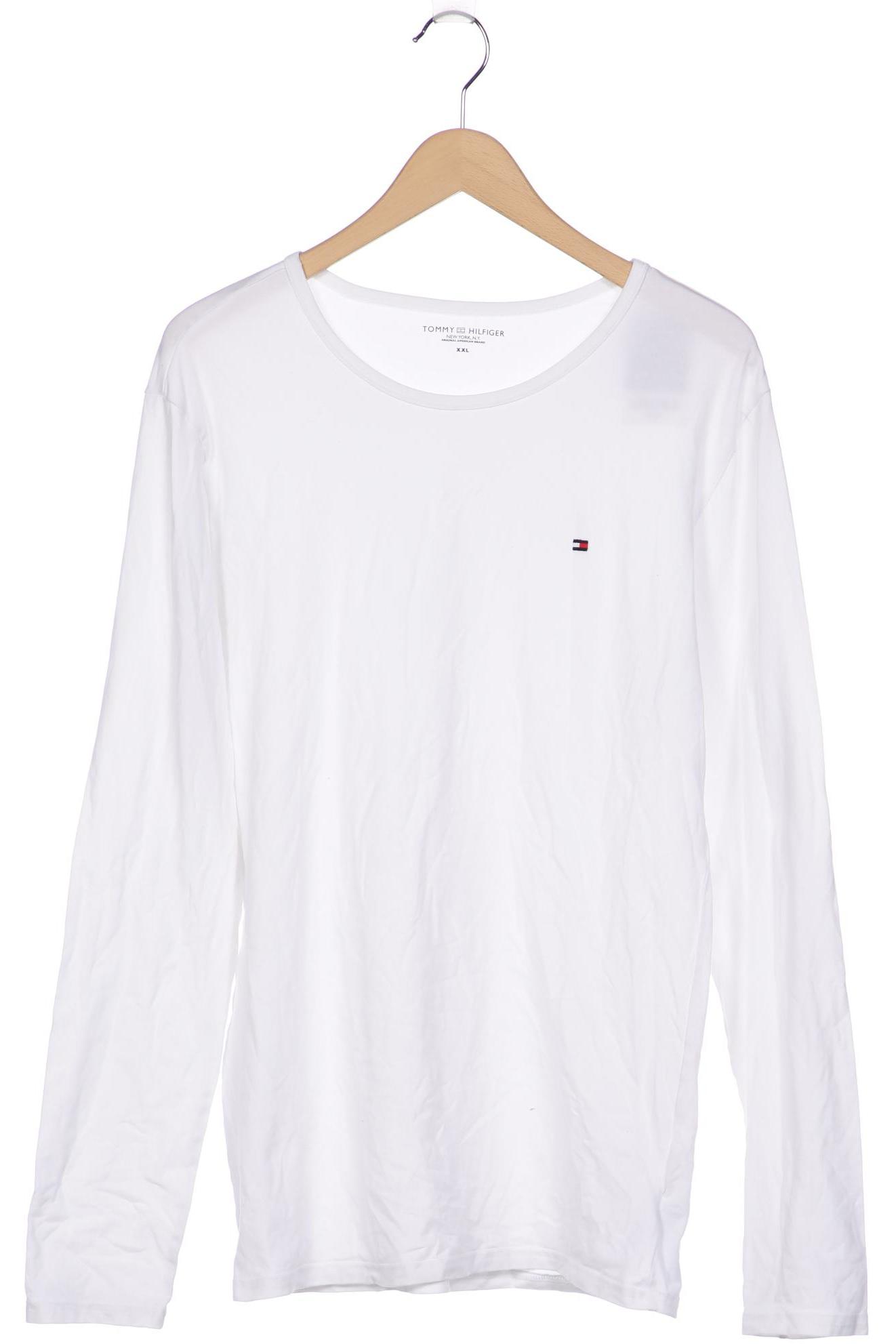 

Tommy Hilfiger Herren Langarmshirt, weiß