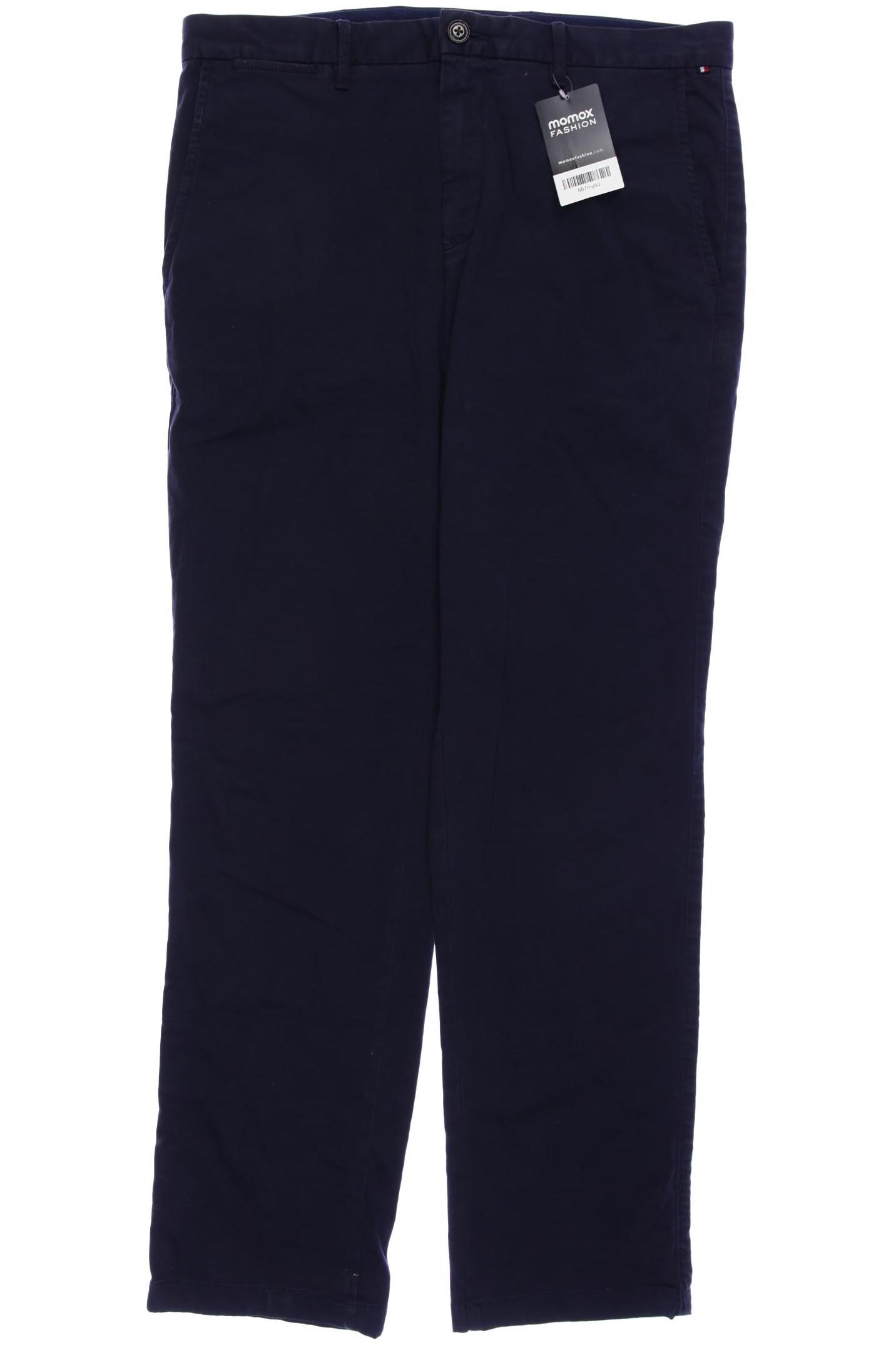 

Tommy Hilfiger Herren Stoffhose, marineblau, Gr. 33