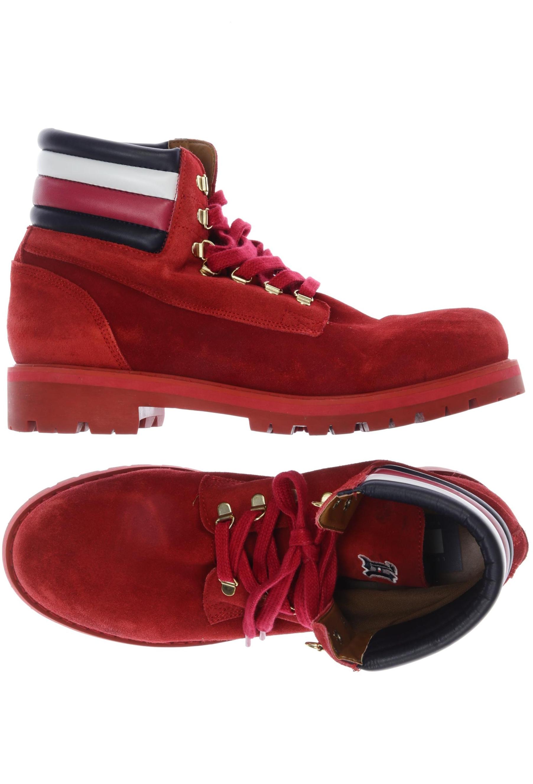 

Tommy Hilfiger Herren Stiefel, rot, Gr. 44