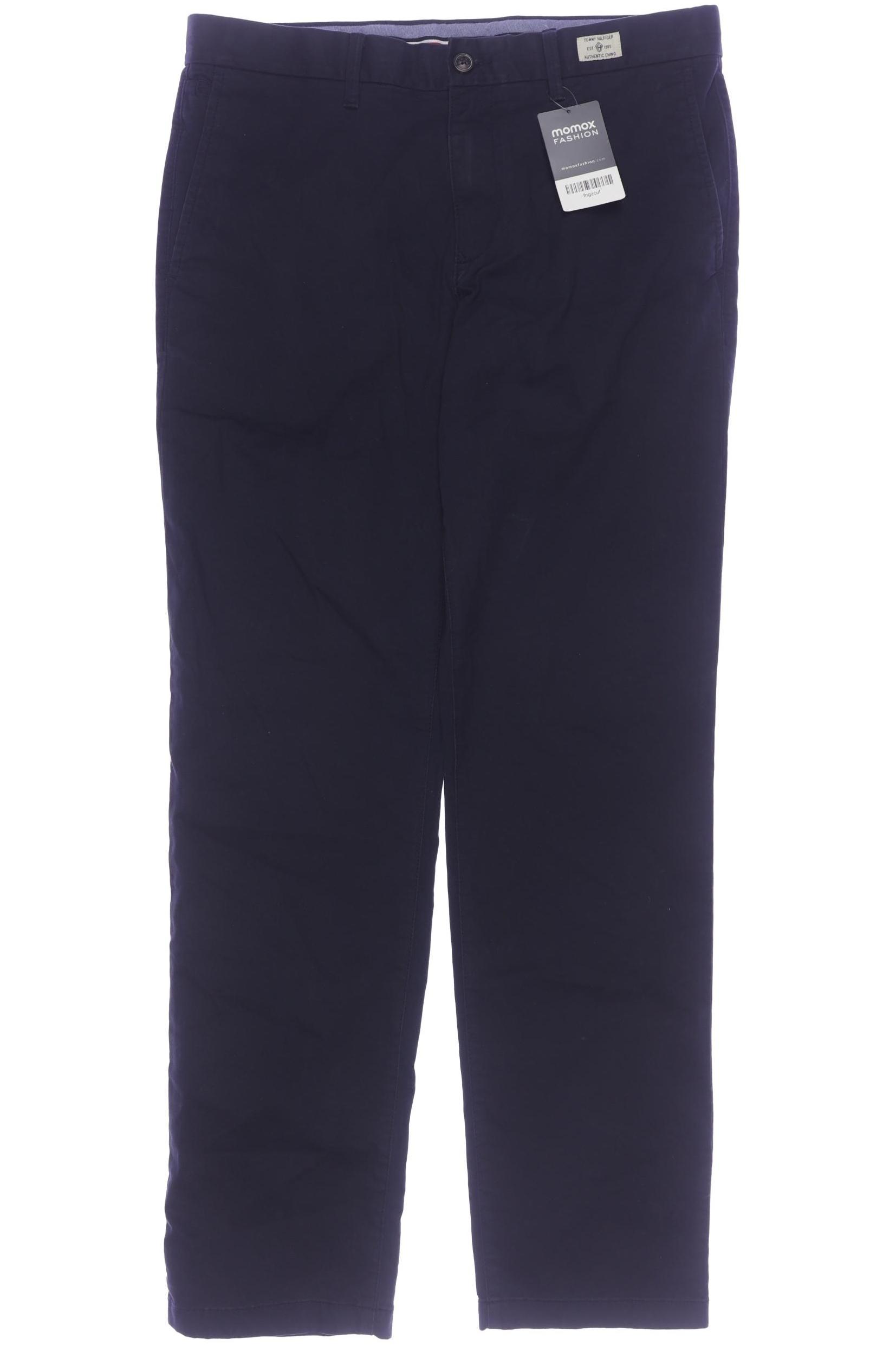 

Tommy Hilfiger Herren Stoffhose, marineblau, Gr. 33