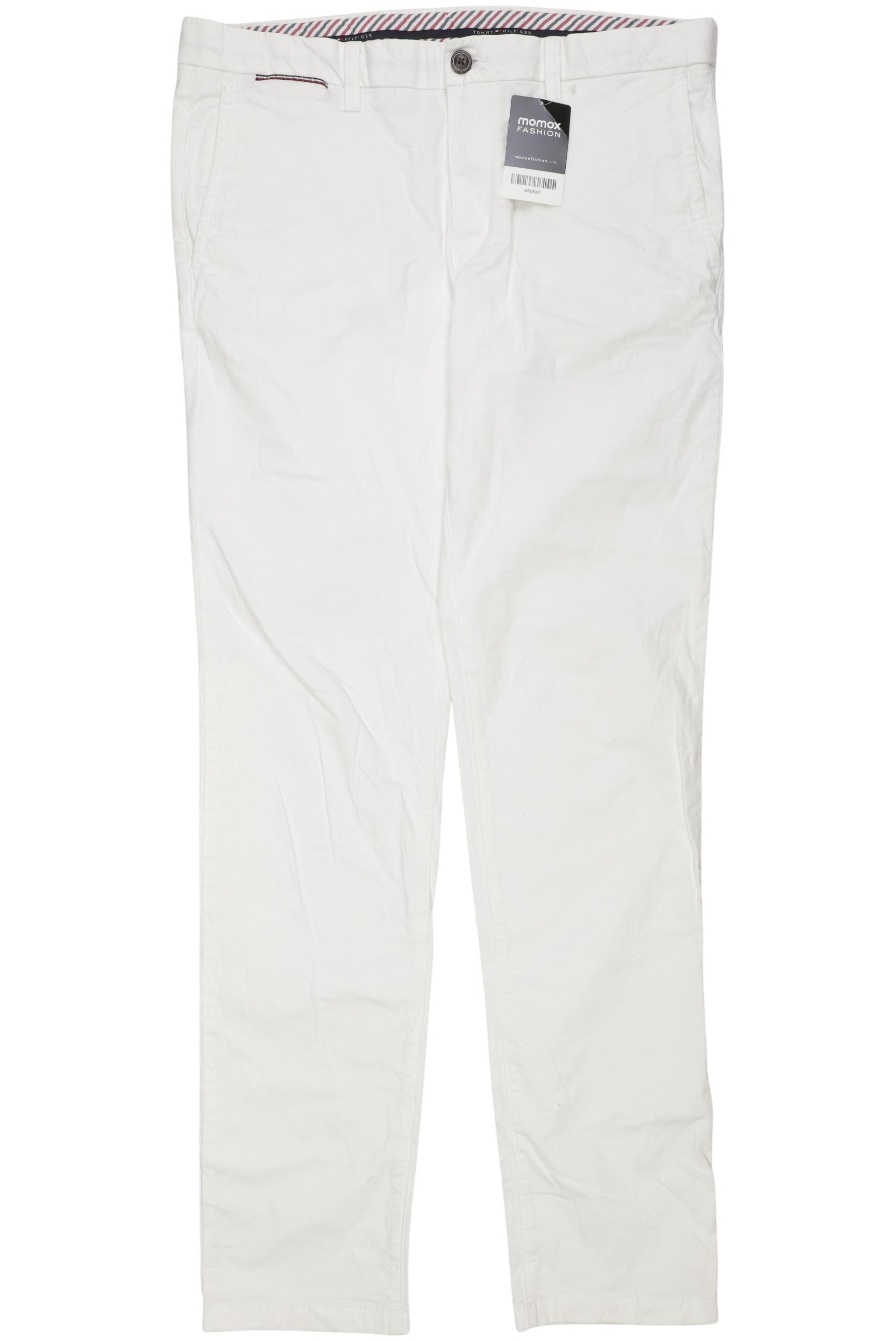 

Tommy Hilfiger Herren Stoffhose, weiß, Gr. 34