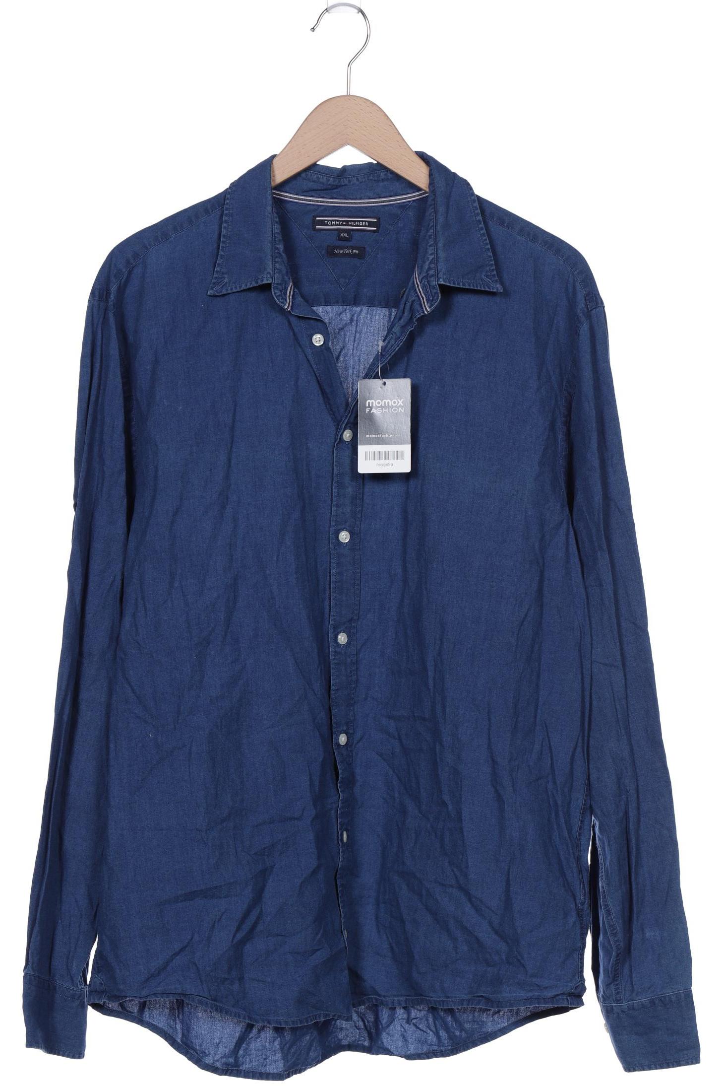 

Tommy Hilfiger Herren Hemd, marineblau