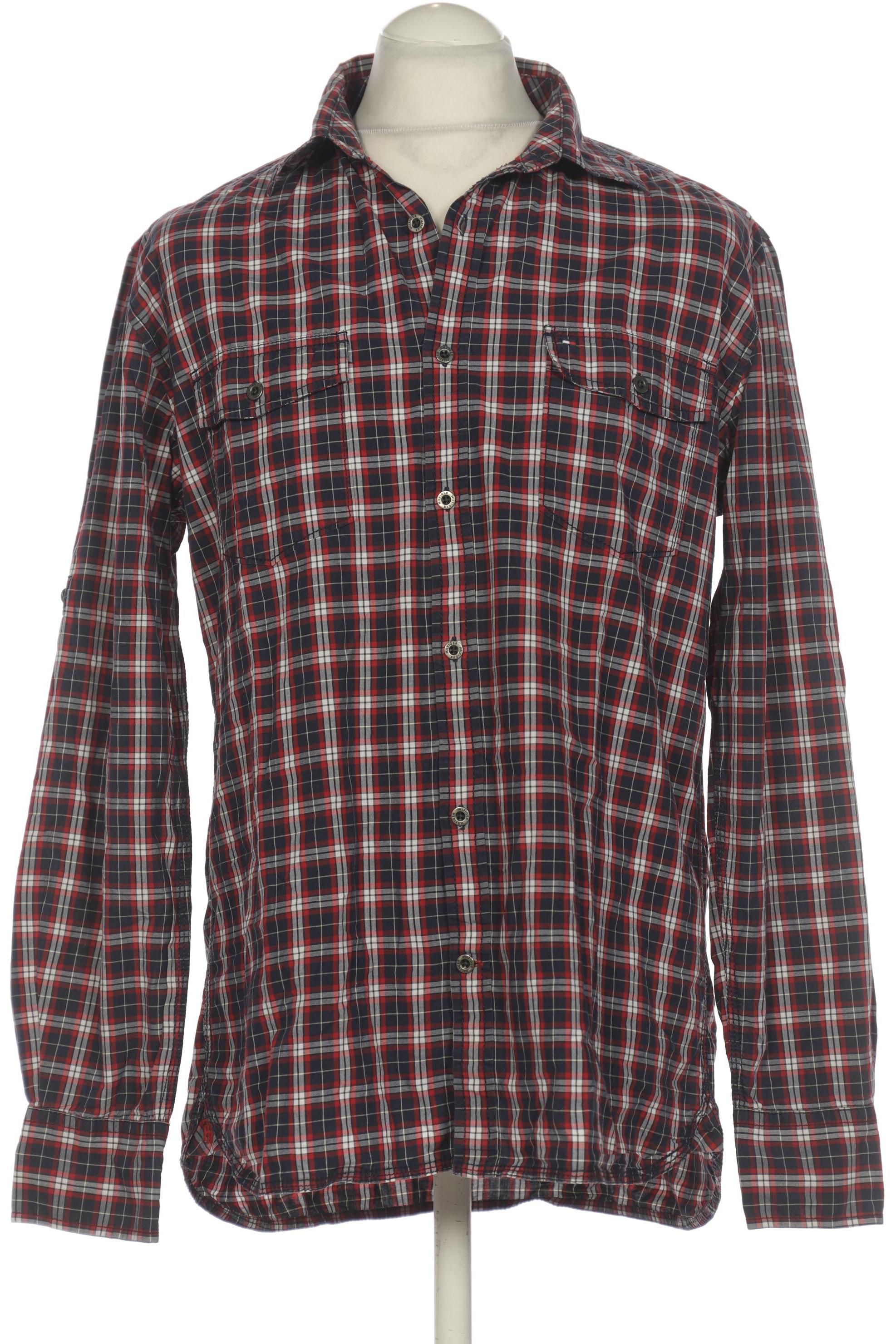 

Tommy Hilfiger Herren Hemd, marineblau