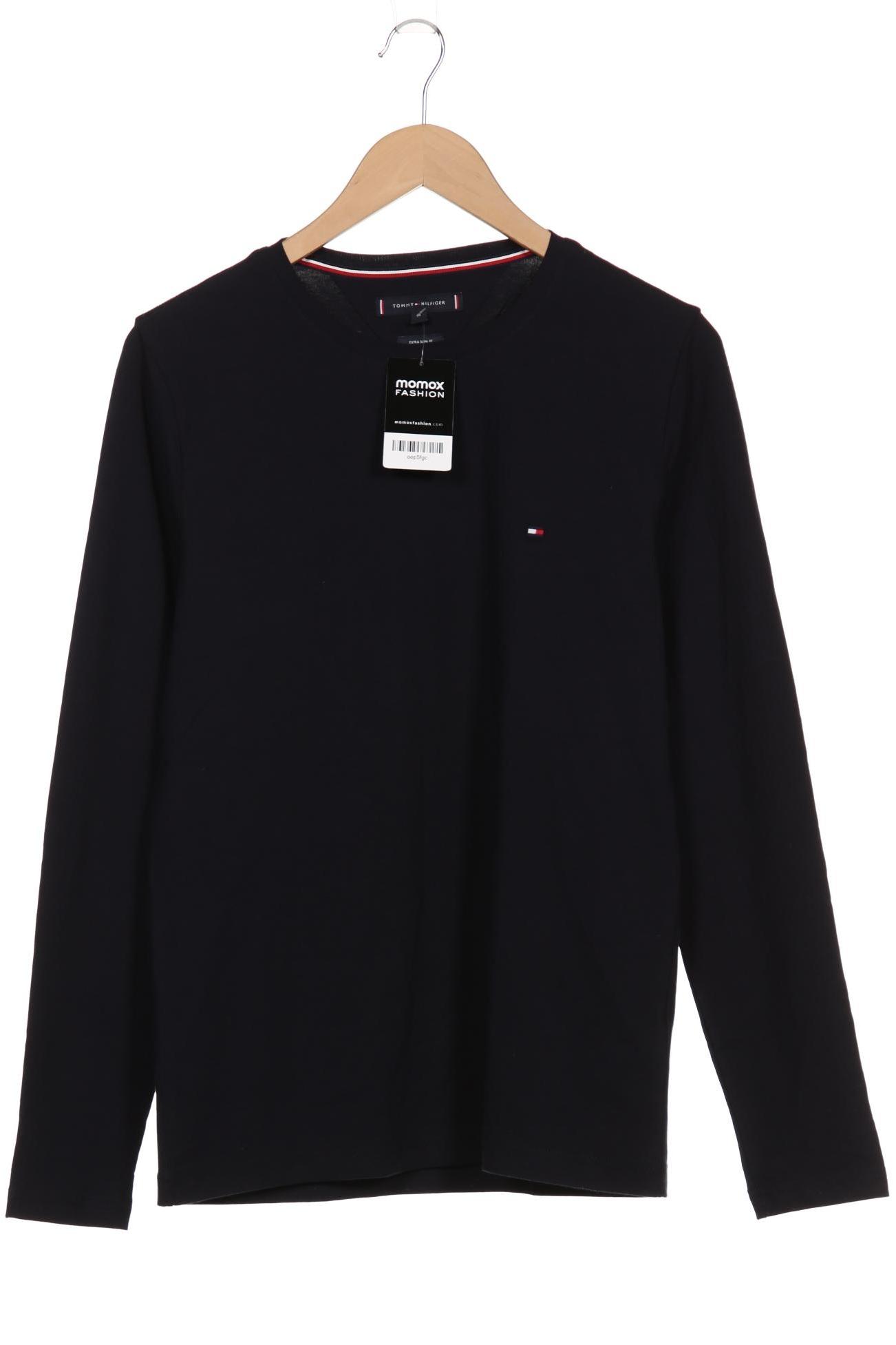 

Tommy Hilfiger Herren Langarmshirt, marineblau, Gr. 48