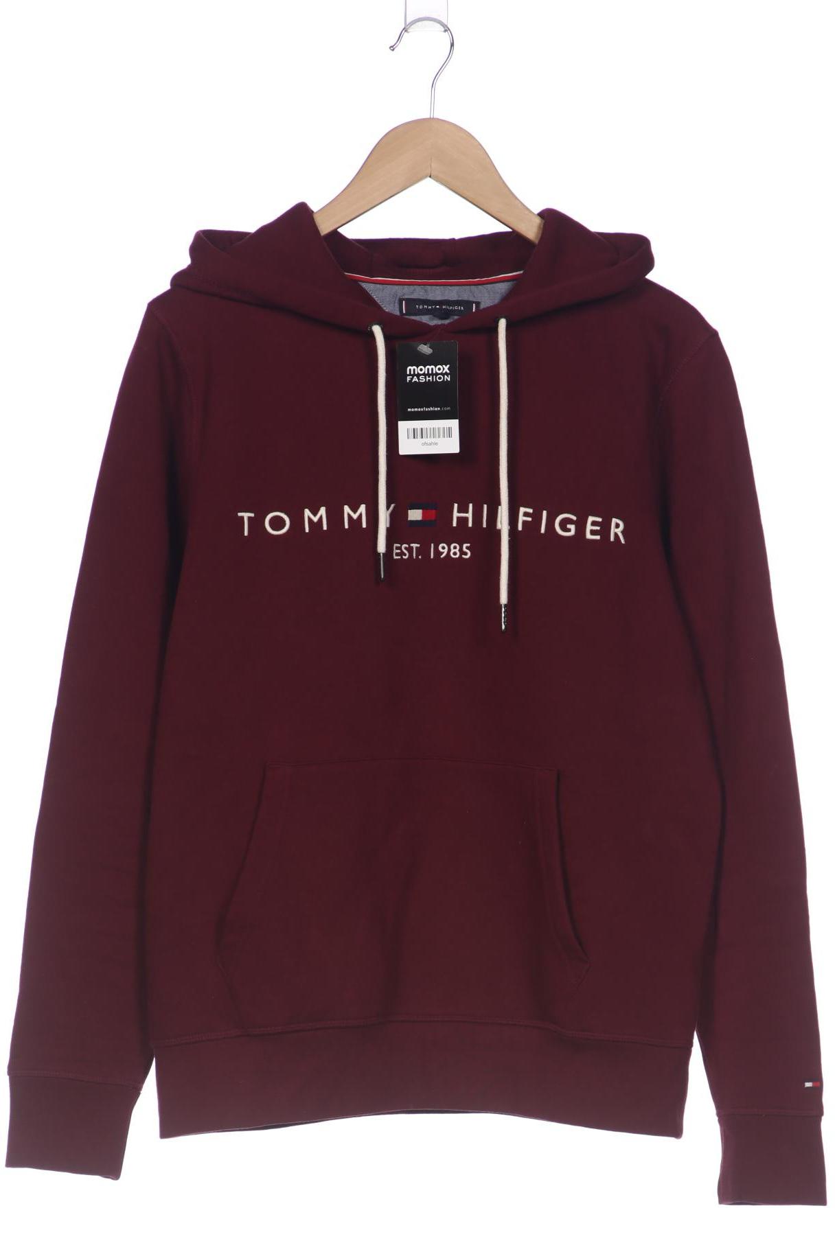 

Tommy Hilfiger Herren Kapuzenpullover, bordeaux, Gr. 48