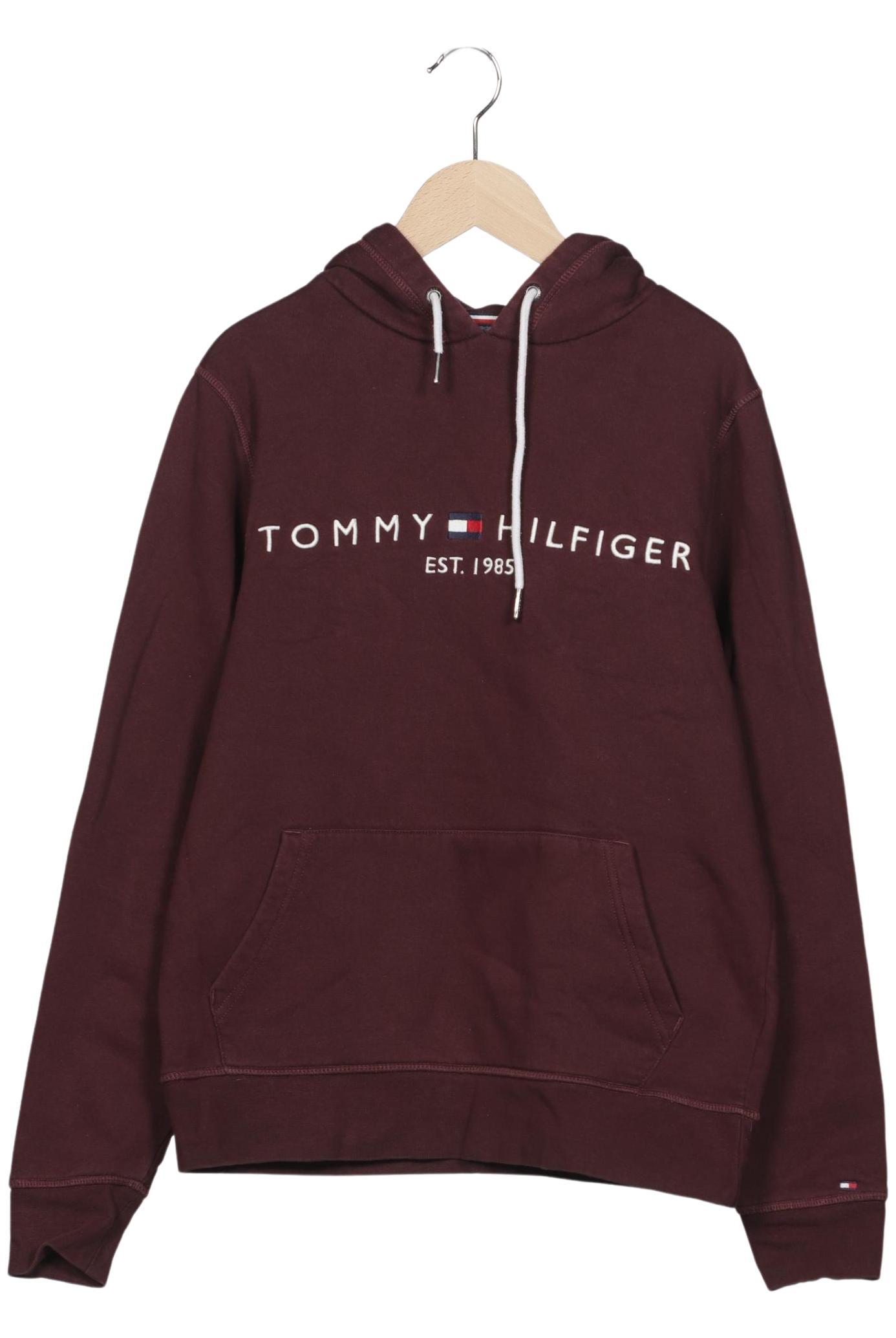 

Tommy Hilfiger Herren Kapuzenpullover, bordeaux, Gr. 46