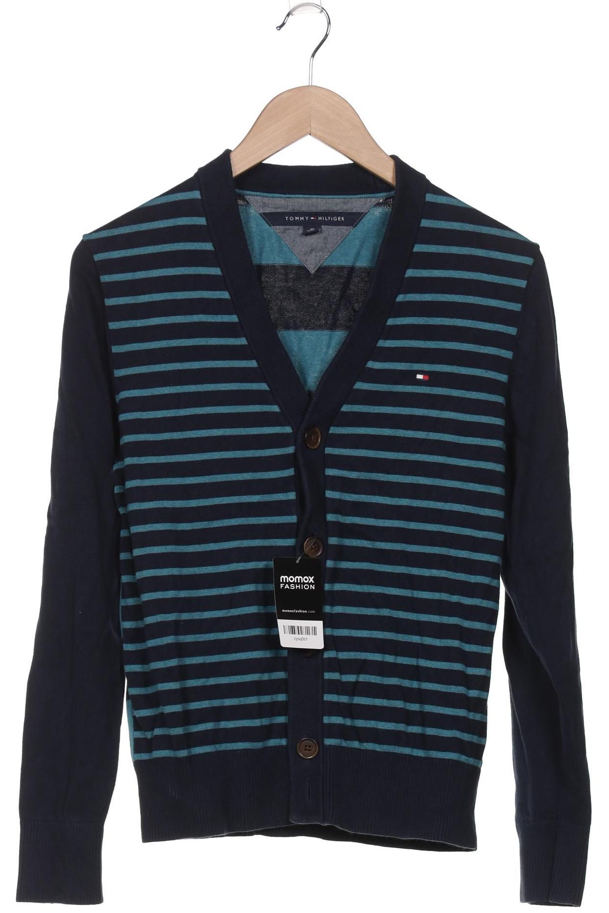 

Tommy Hilfiger Herren Strickjacke, marineblau, Gr. 44