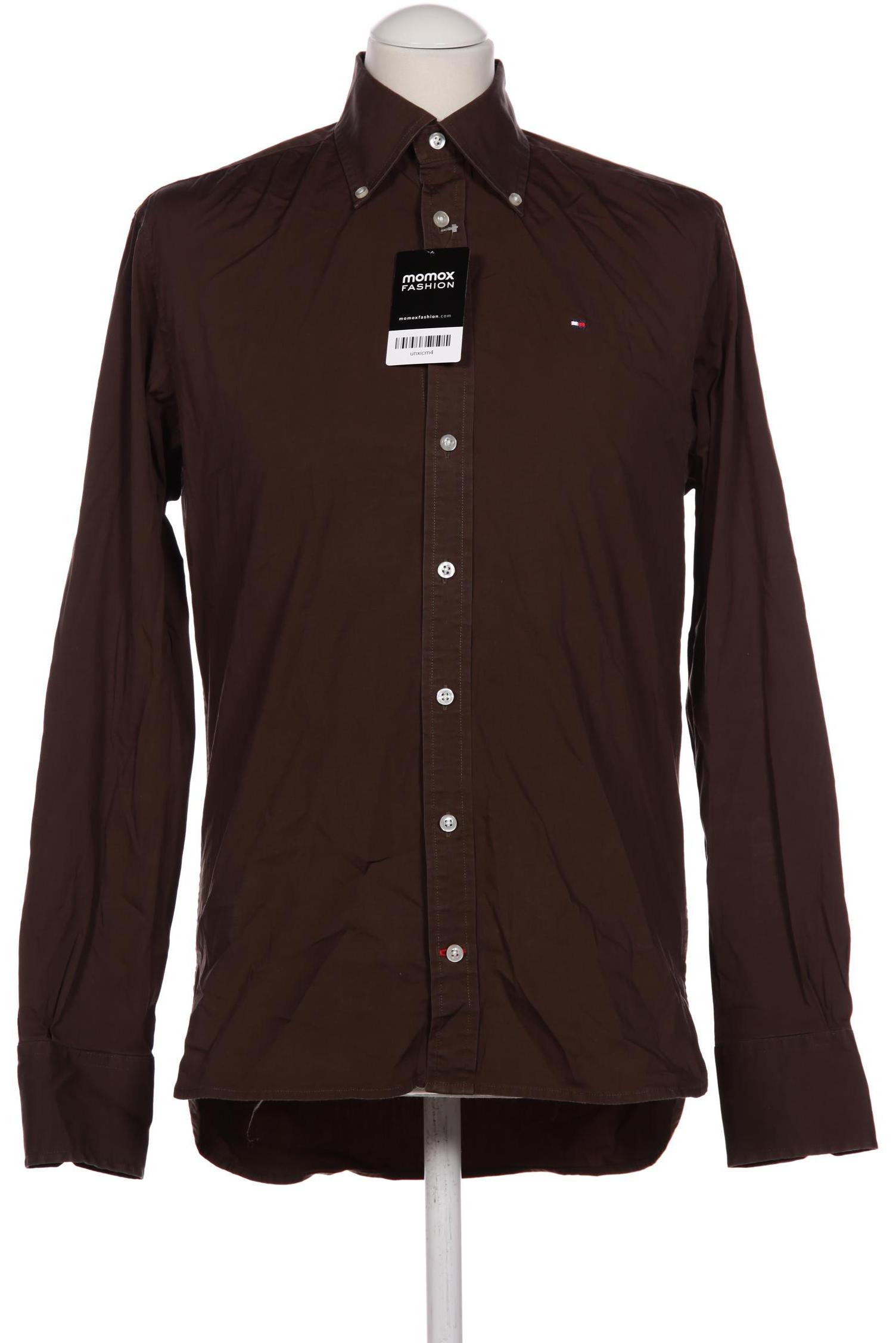 

Tommy Hilfiger Herren Hemd, braun, Gr. 46