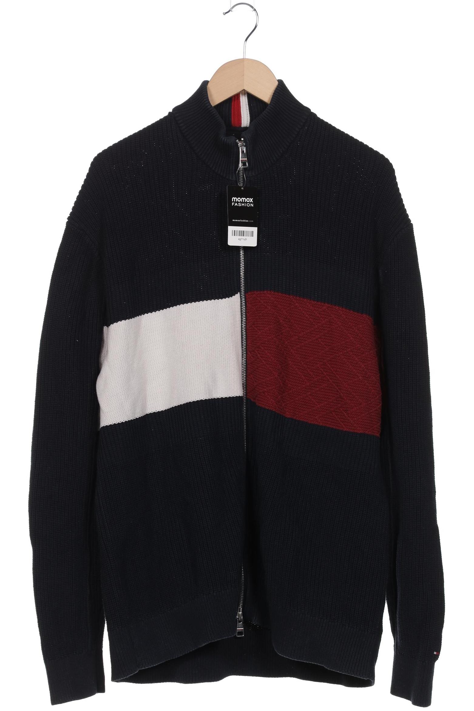 

Tommy Hilfiger Herren Strickjacke, marineblau, Gr. 58