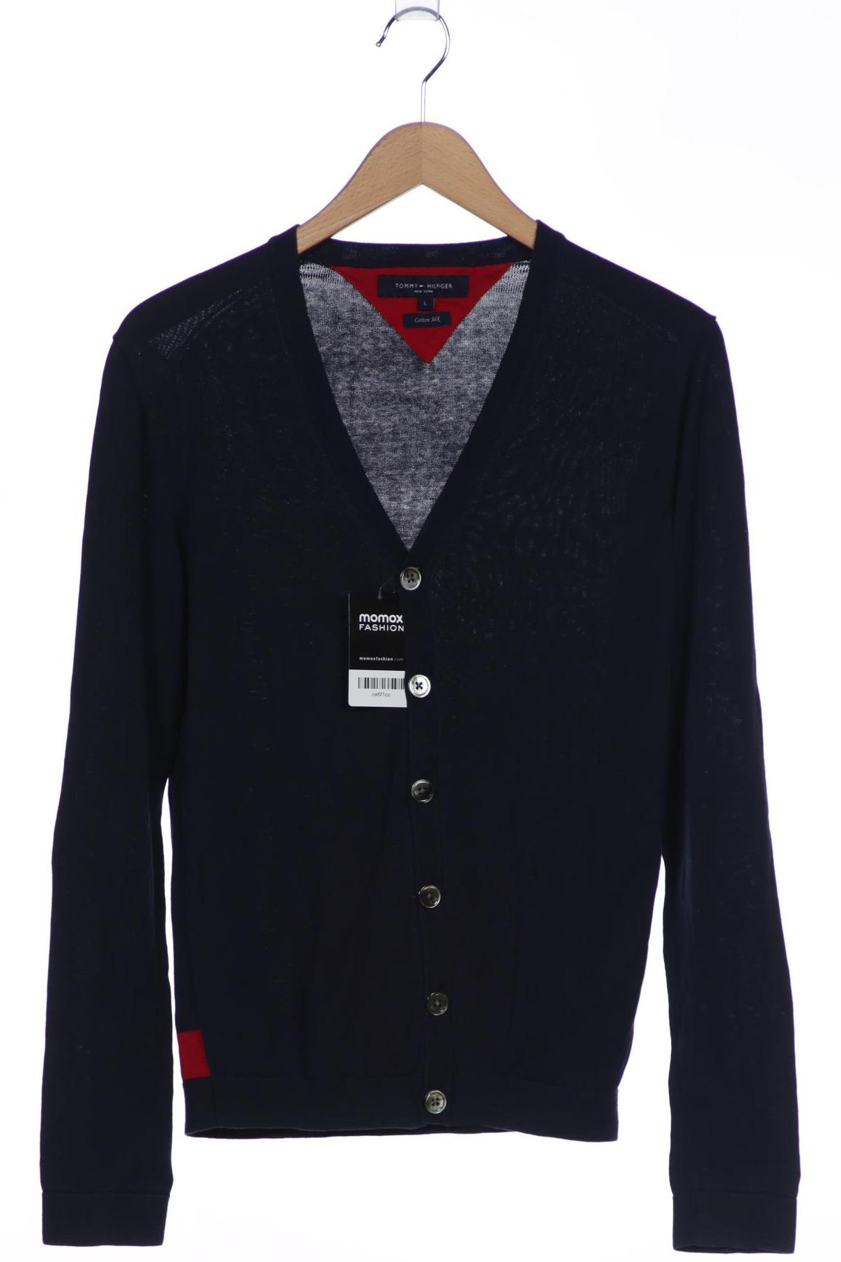 

Tommy Hilfiger Herren Strickjacke, marineblau, Gr. 52