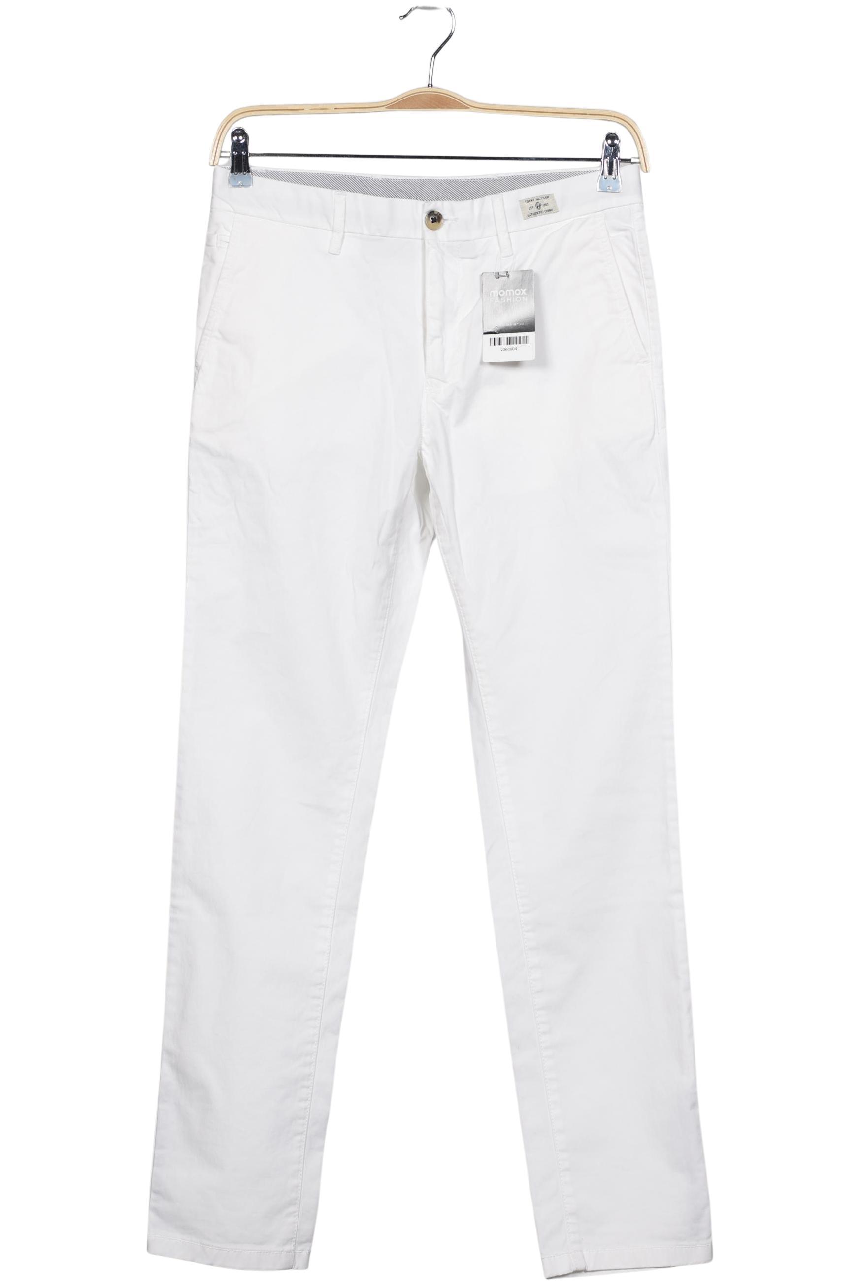 

Tommy Hilfiger Herren Stoffhose, weiß, Gr. 31
