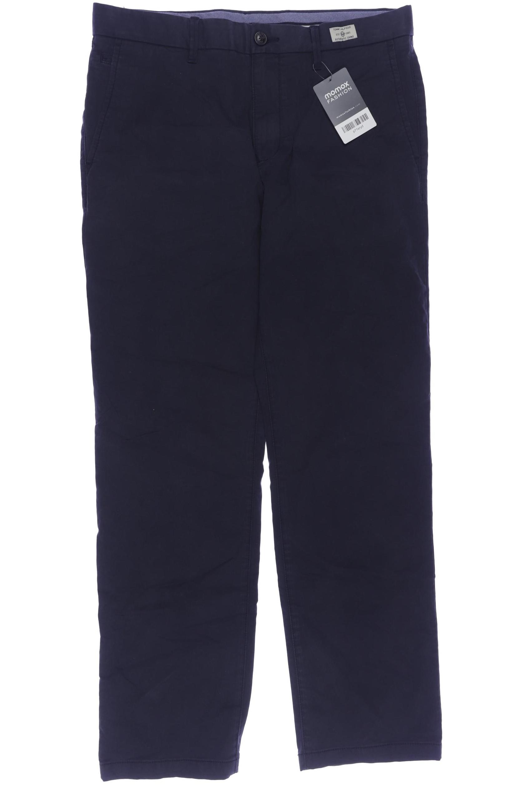 

Tommy Hilfiger Herren Stoffhose, marineblau, Gr. 31