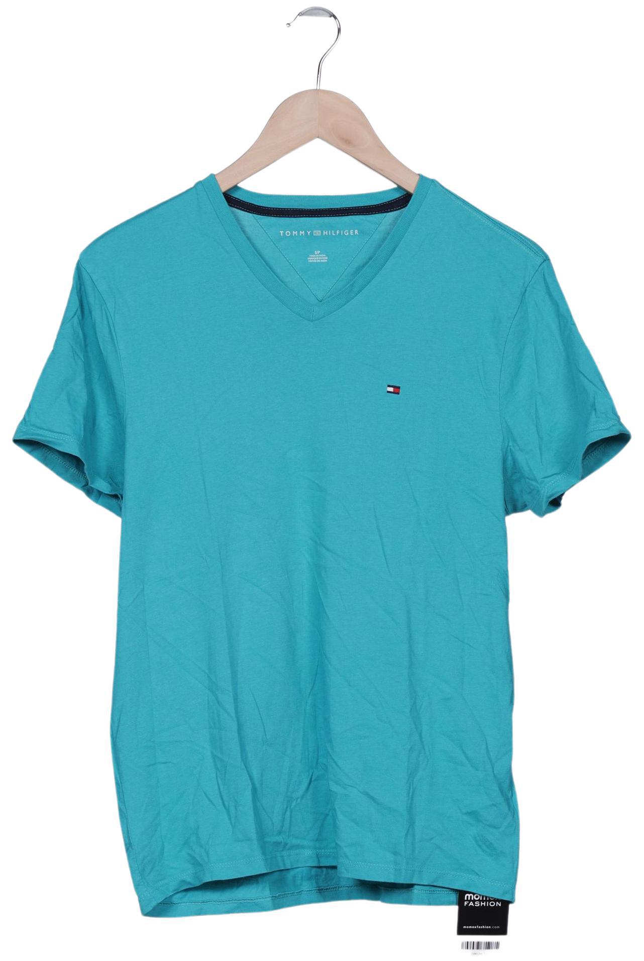 

Tommy Hilfiger Herren T-Shirt, türkis, Gr. 46
