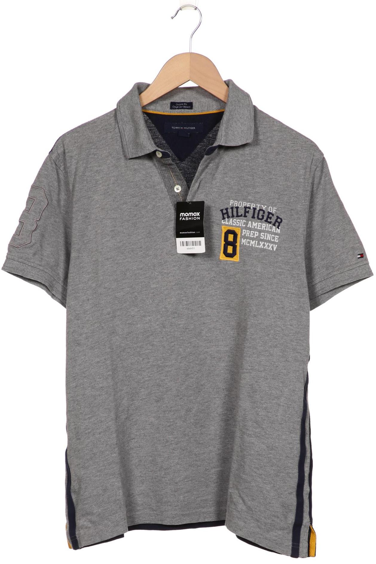 

Tommy Hilfiger Herren Poloshirt, grau, Gr. 52