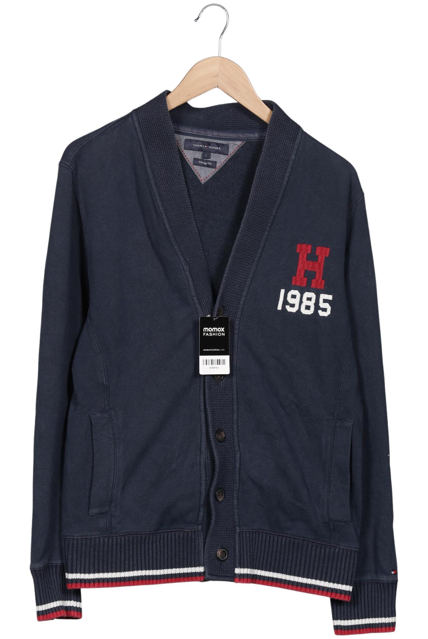 

Tommy Hilfiger Herren Strickjacke, marineblau, Gr. 52