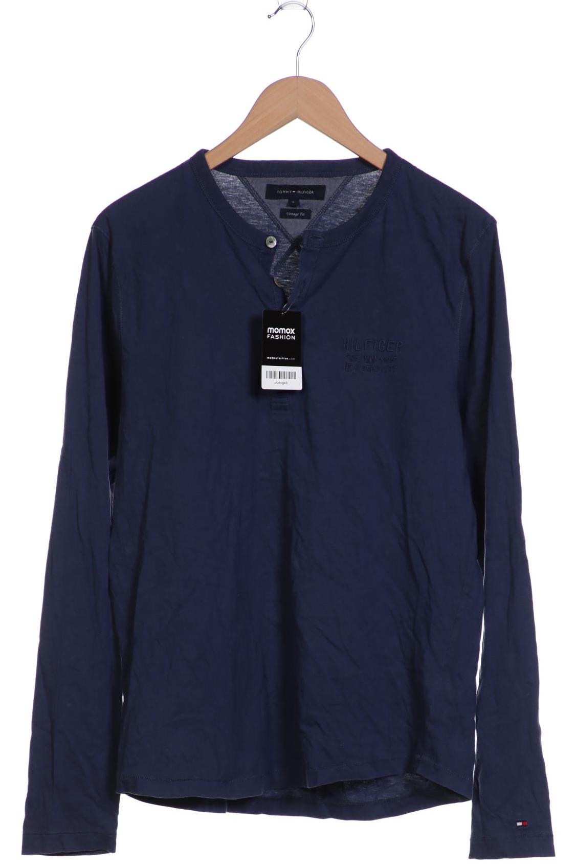 

Tommy Hilfiger Herren Langarmshirt, blau