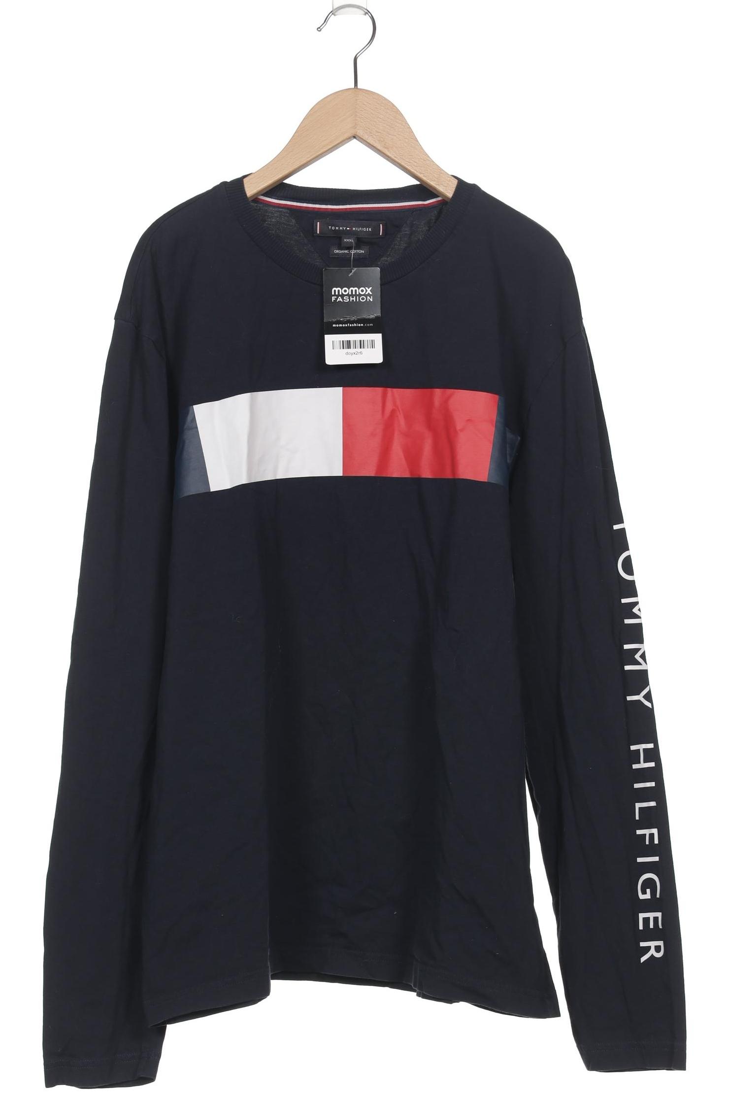 

Tommy Hilfiger Herren Langarmshirt, marineblau, Gr. 58