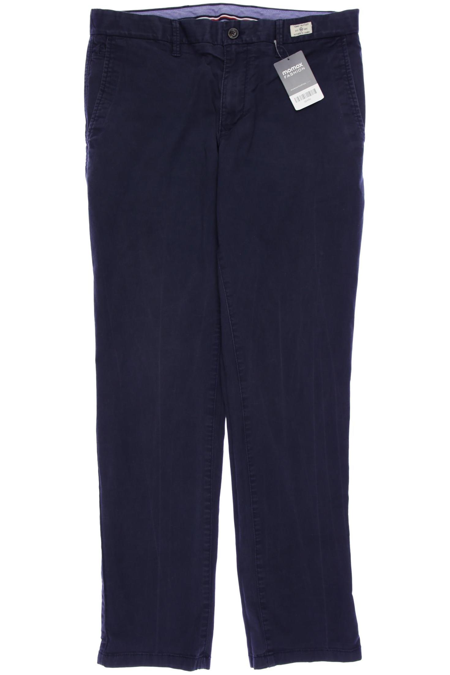 

Tommy Hilfiger Herren Stoffhose, marineblau, Gr. 34