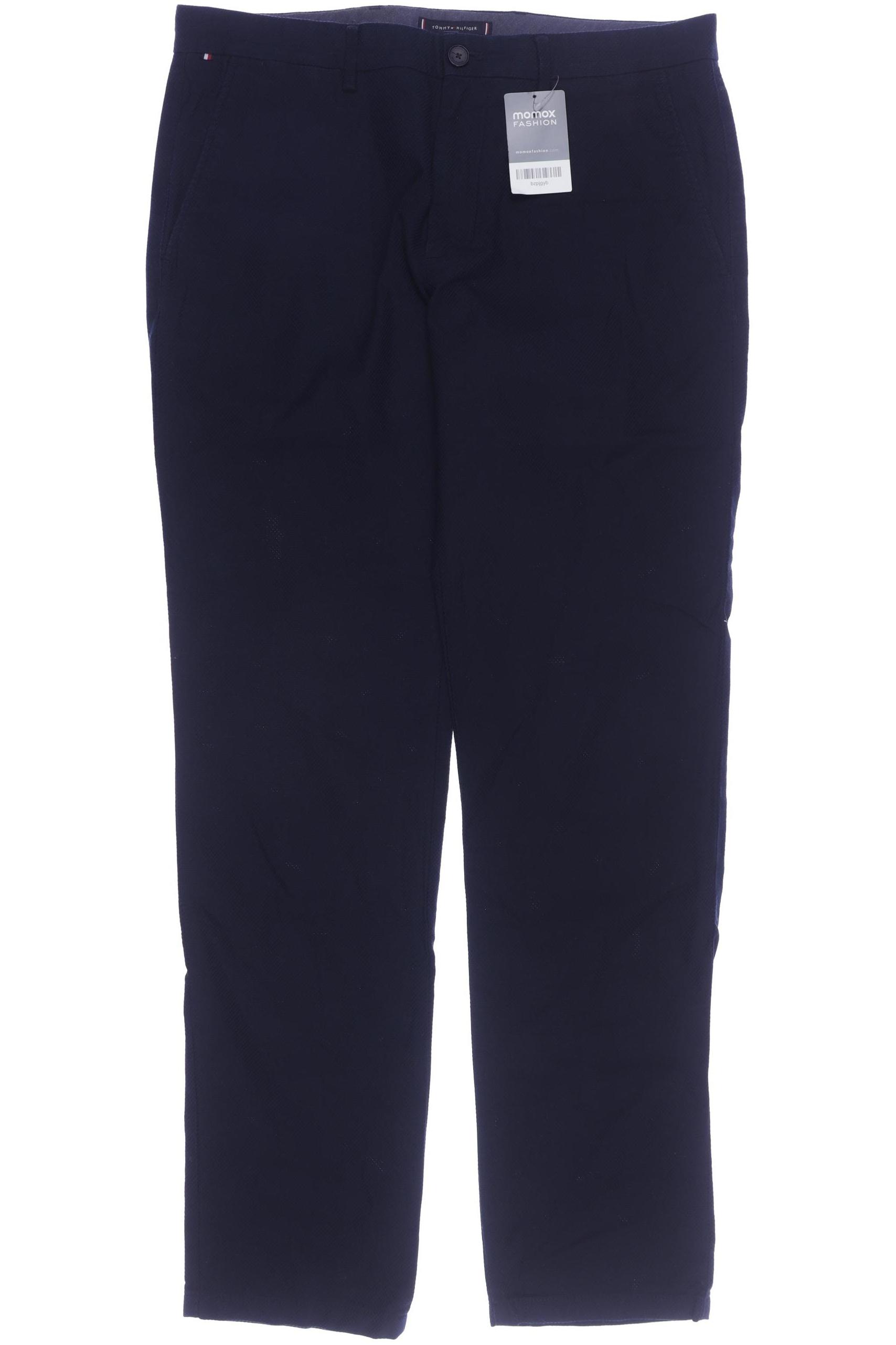 

Tommy Hilfiger Herren Stoffhose, marineblau, Gr. 34