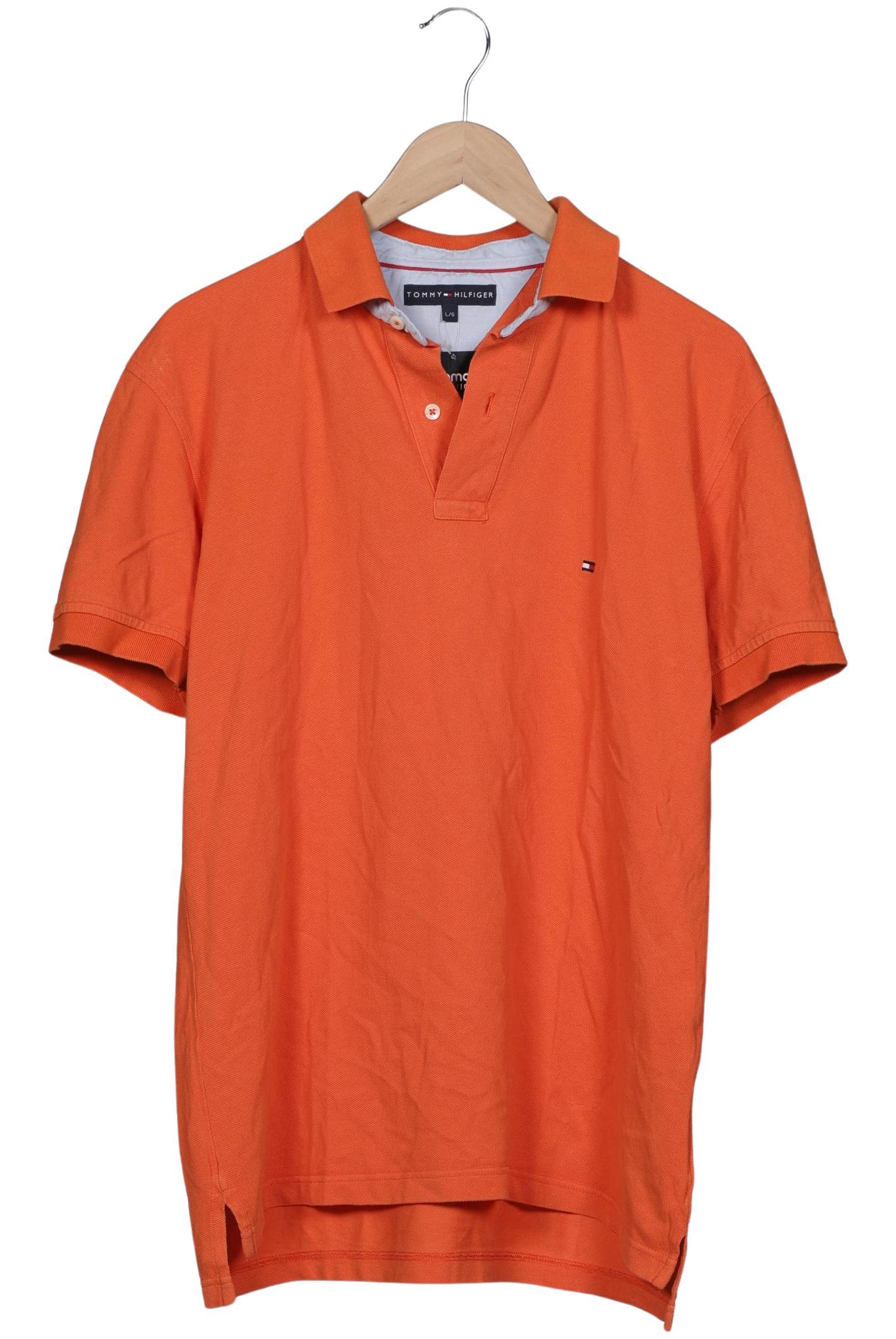 

Tommy Hilfiger Herren Poloshirt, orange, Gr. 52