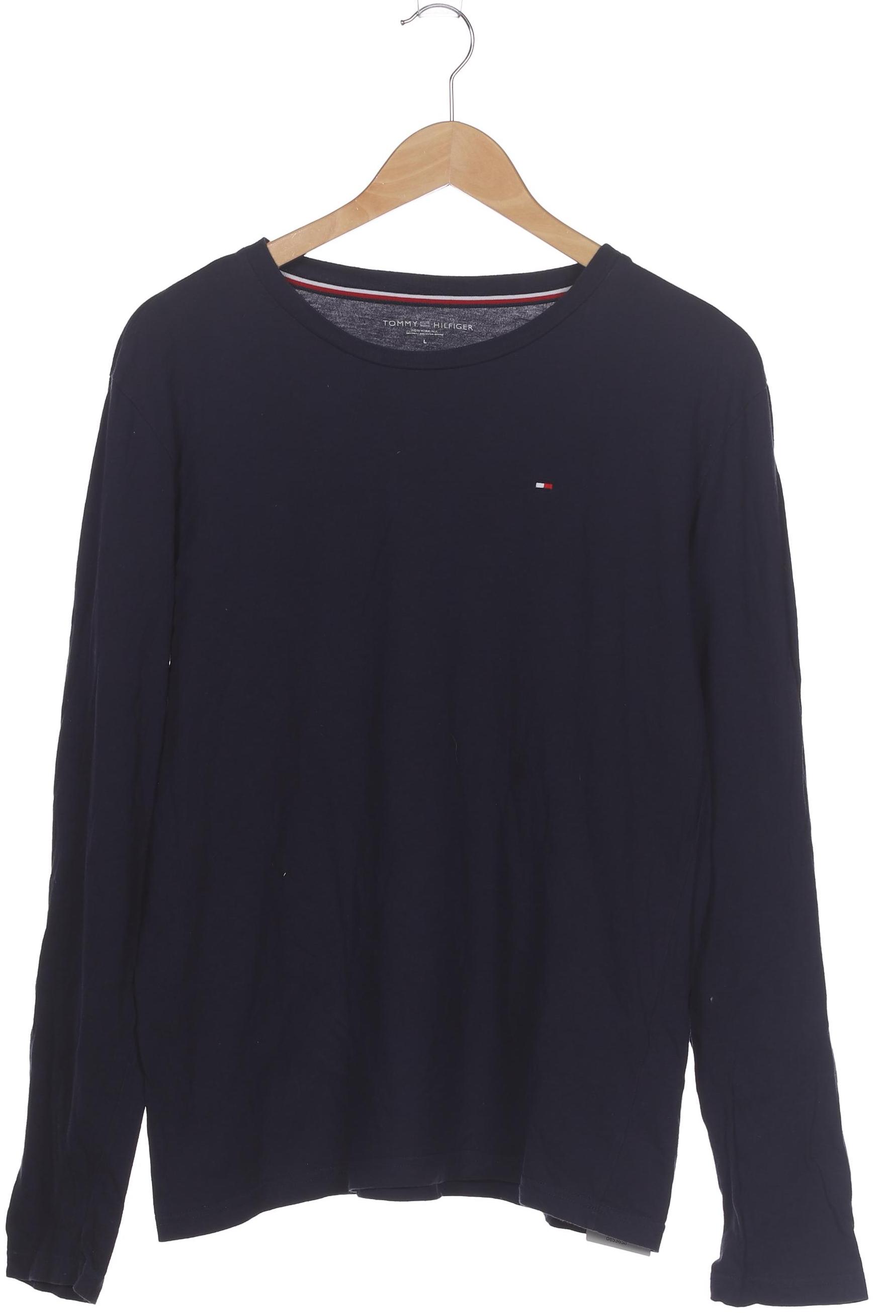 

Tommy Hilfiger Herren Langarmshirt, blau, Gr. 52