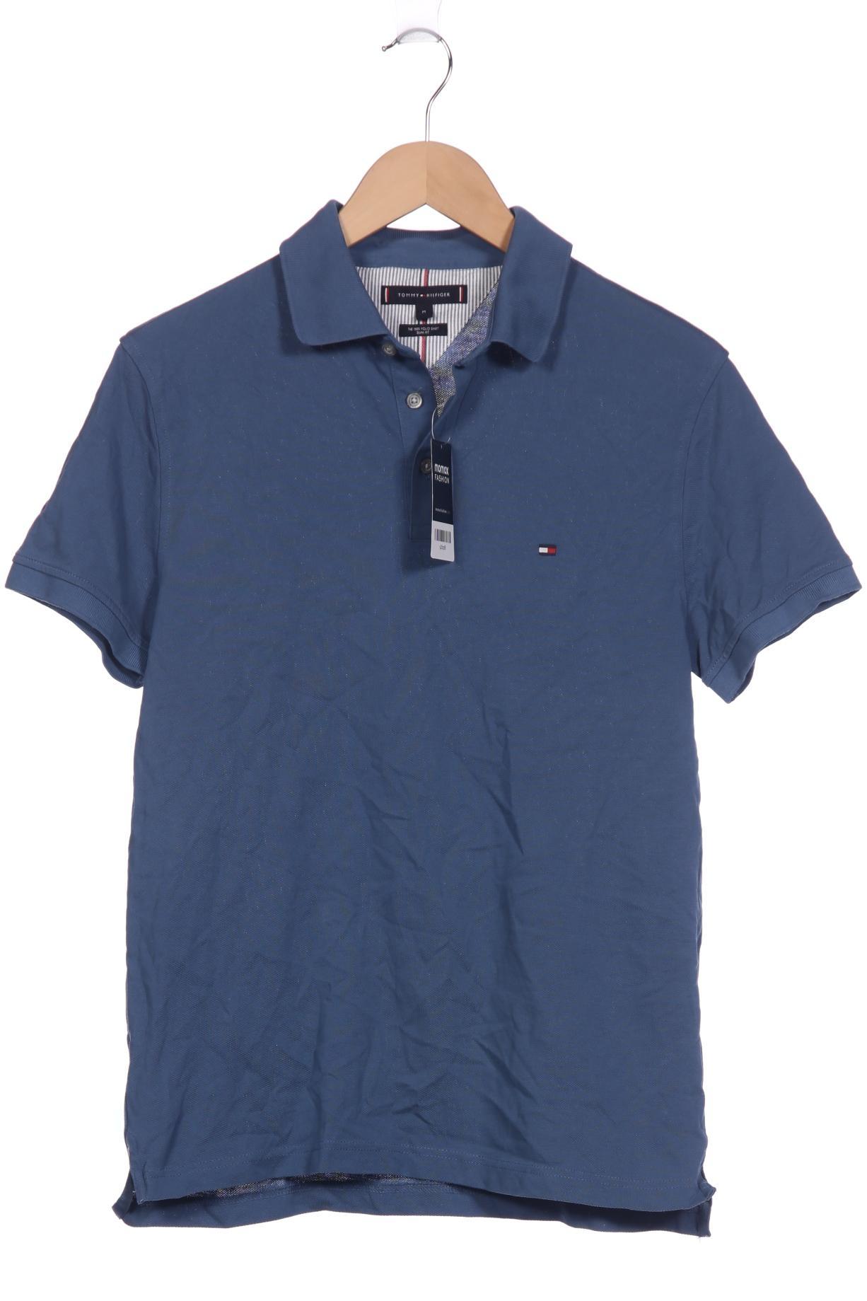 

Tommy Hilfiger Herren Poloshirt, blau, Gr. 48