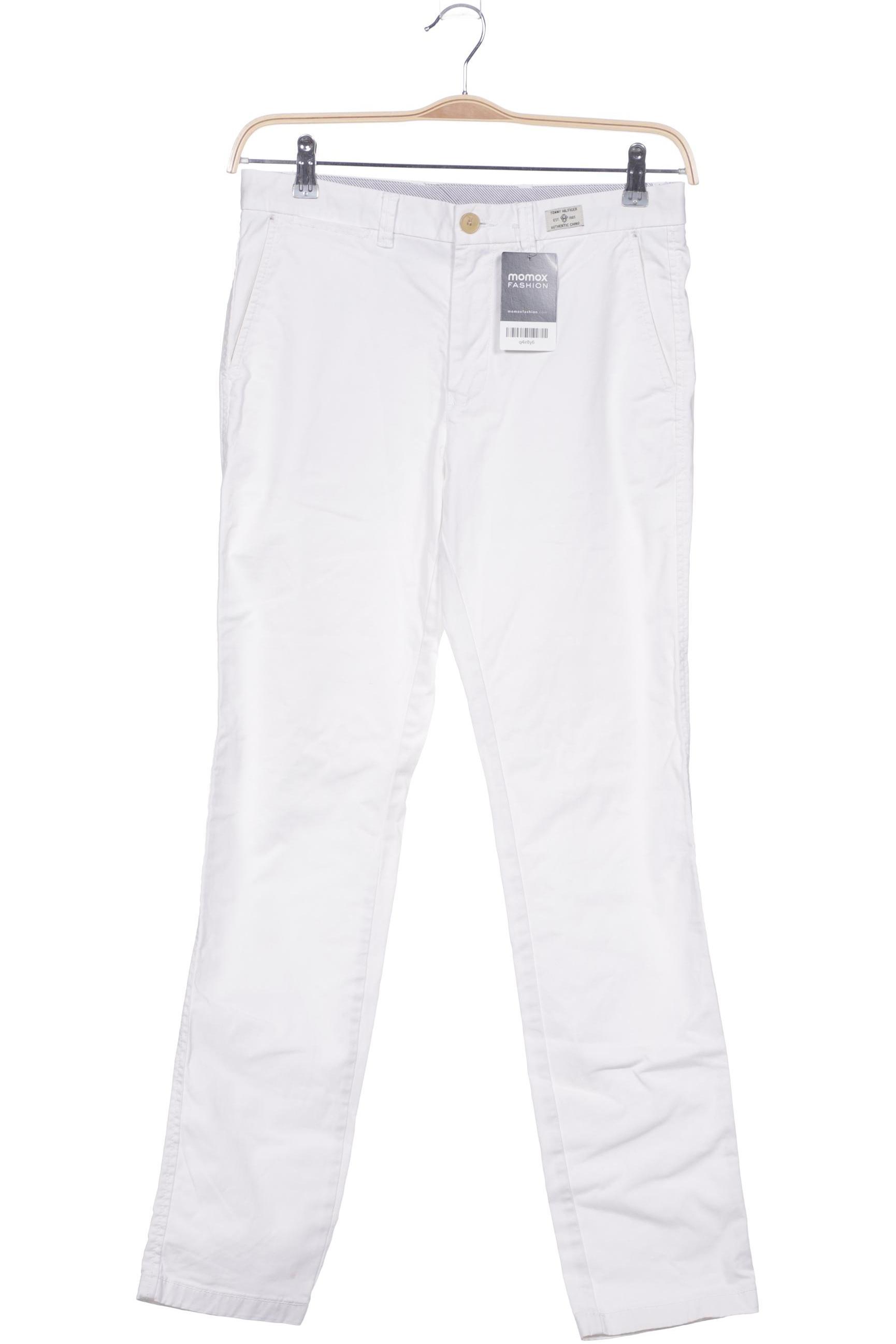 

Tommy Hilfiger Herren Stoffhose, weiß, Gr. 46