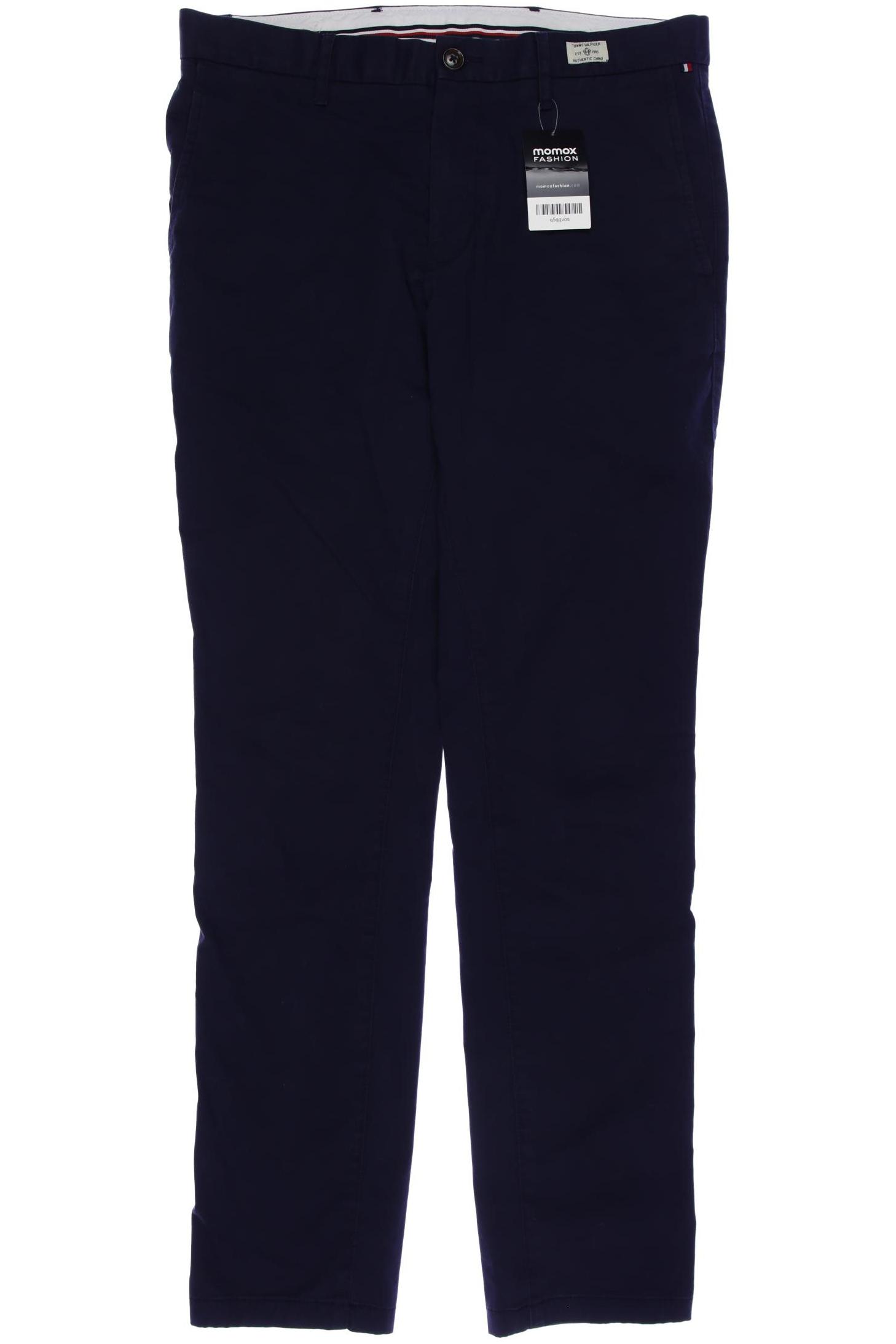 

Tommy Hilfiger Herren Stoffhose, marineblau, Gr. 32