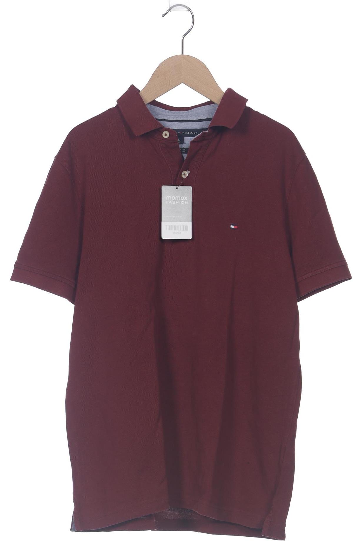

Tommy Hilfiger Herren Poloshirt, bordeaux, Gr. 48