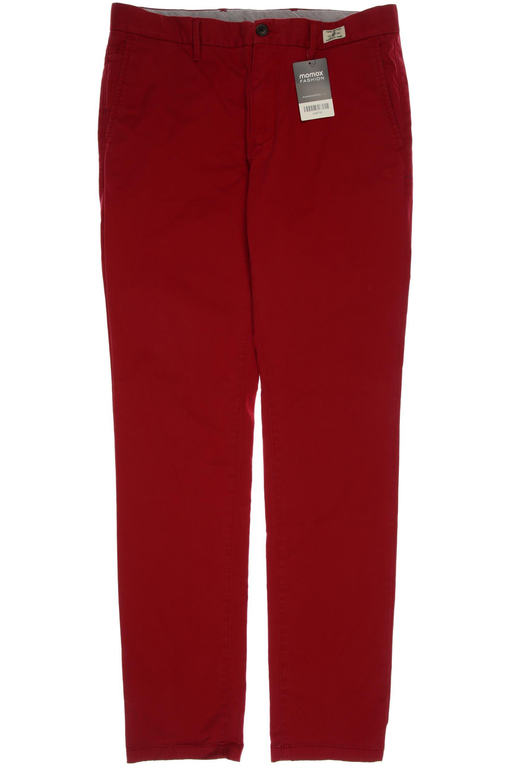 

Tommy Hilfiger Herren Stoffhose, rot