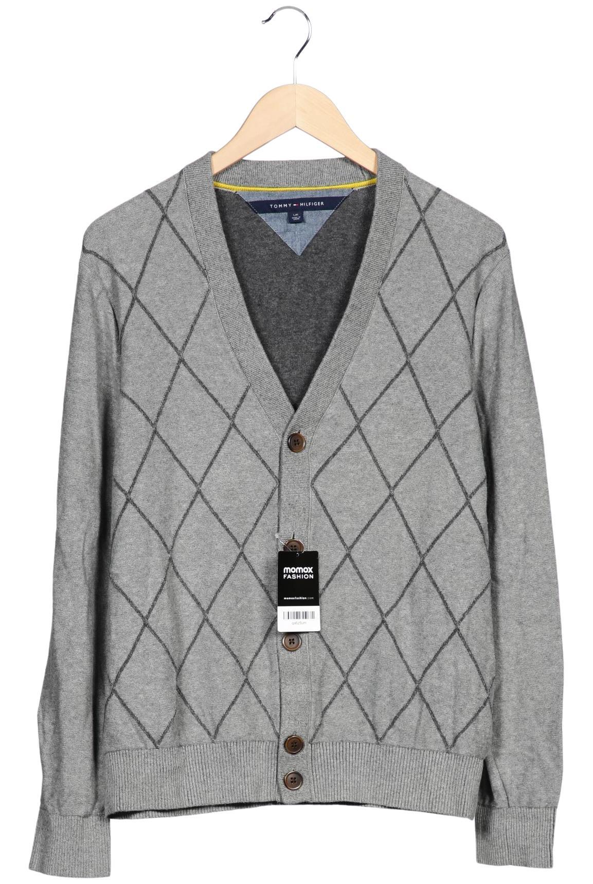 

Tommy Hilfiger Herren Strickjacke, grau, Gr. 52
