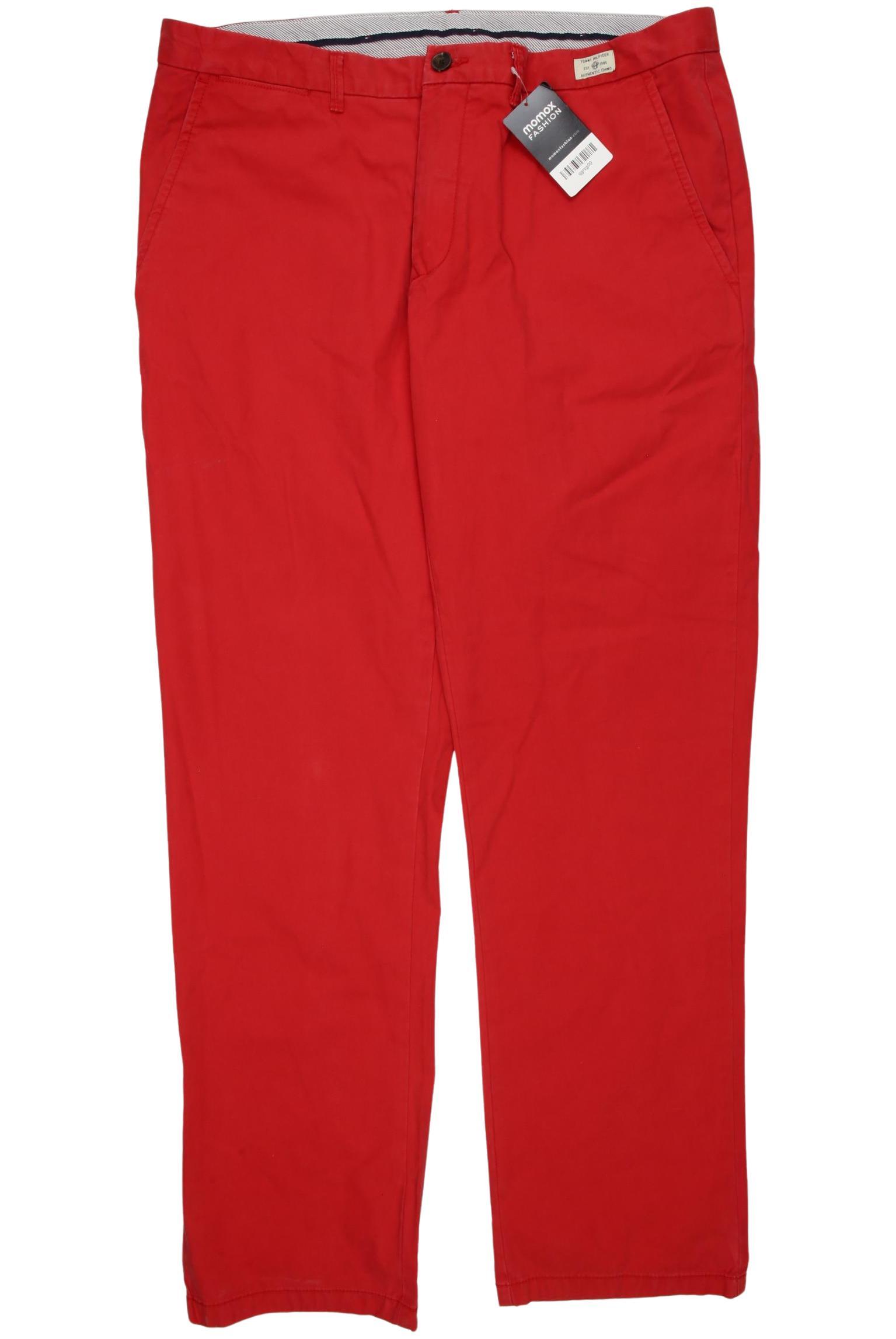 

Tommy Hilfiger Herren Stoffhose, rot, Gr. 38