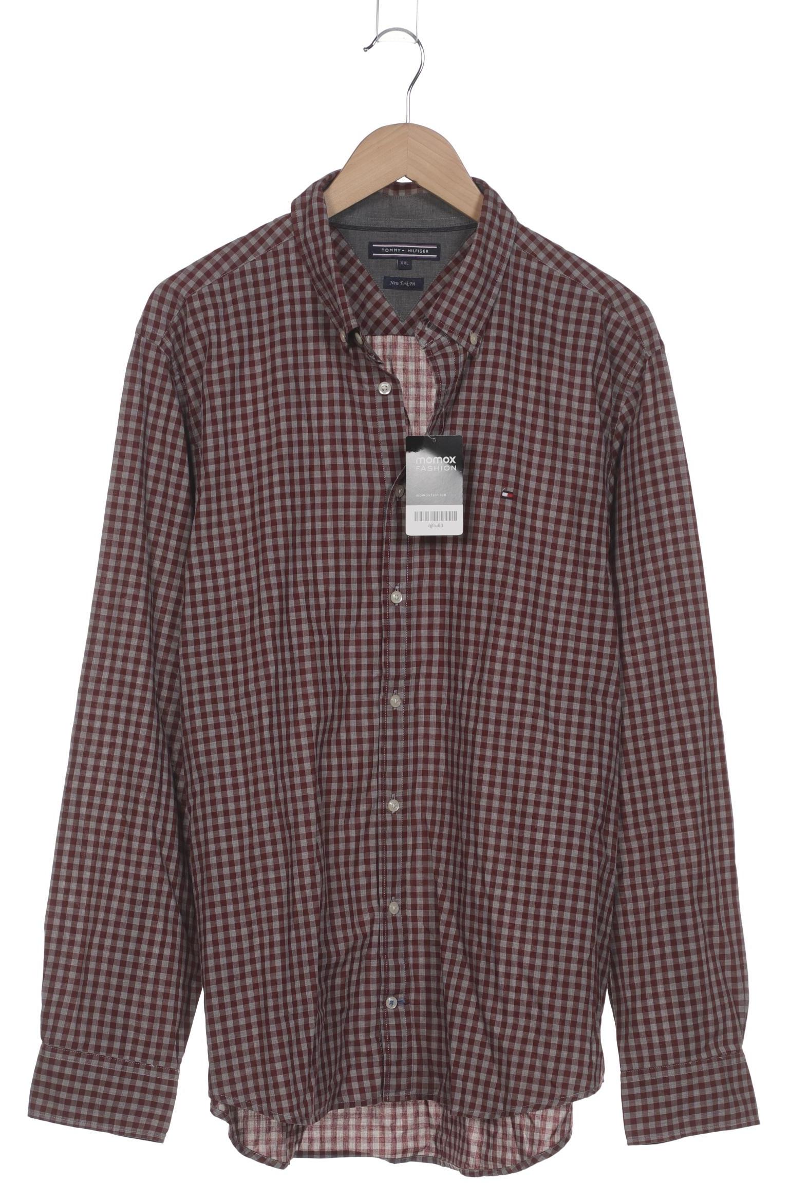 

Tommy Hilfiger Herren Hemd, bordeaux, Gr. 56