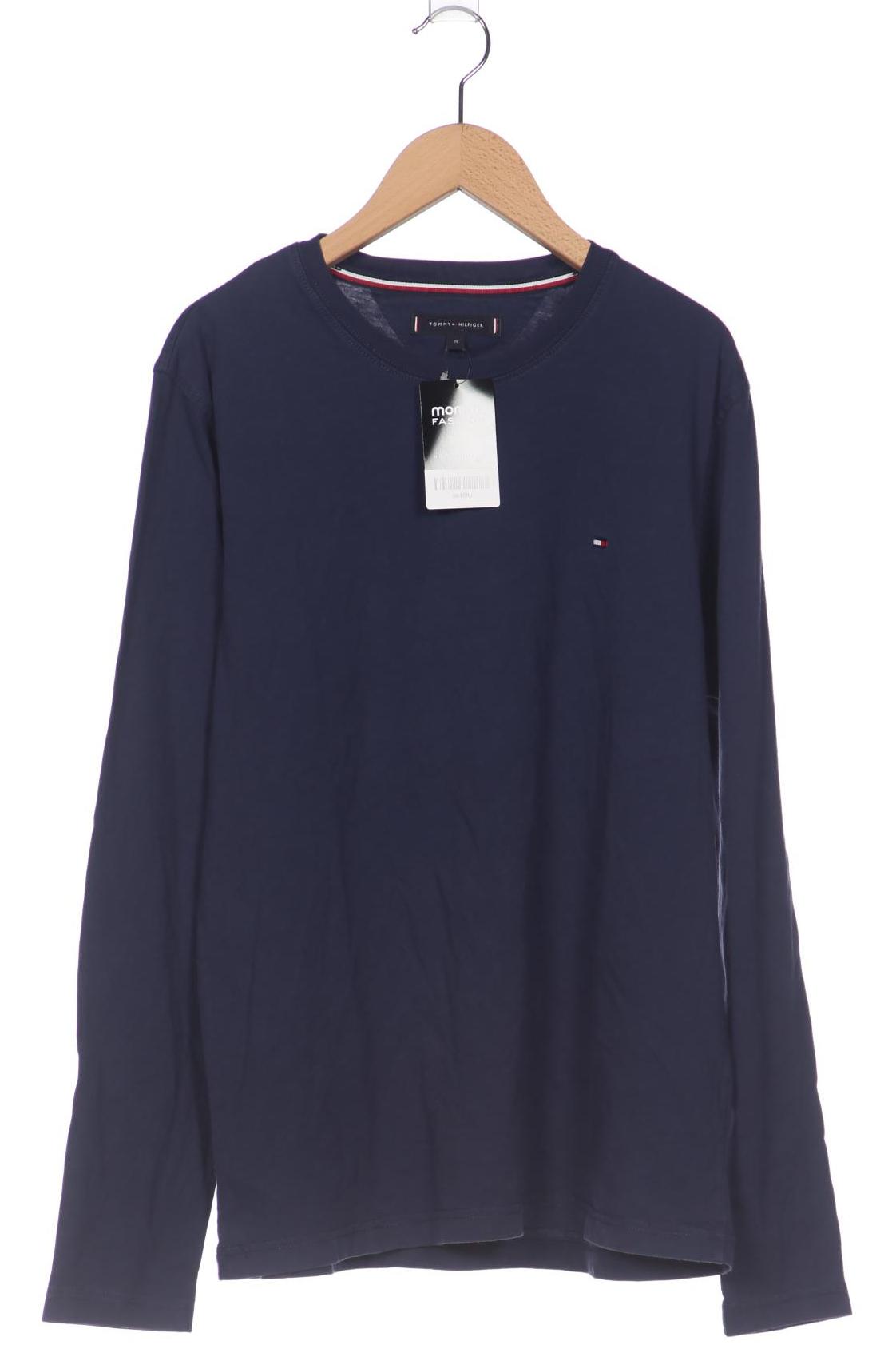 

Tommy Hilfiger Herren Langarmshirt, marineblau, Gr. 48