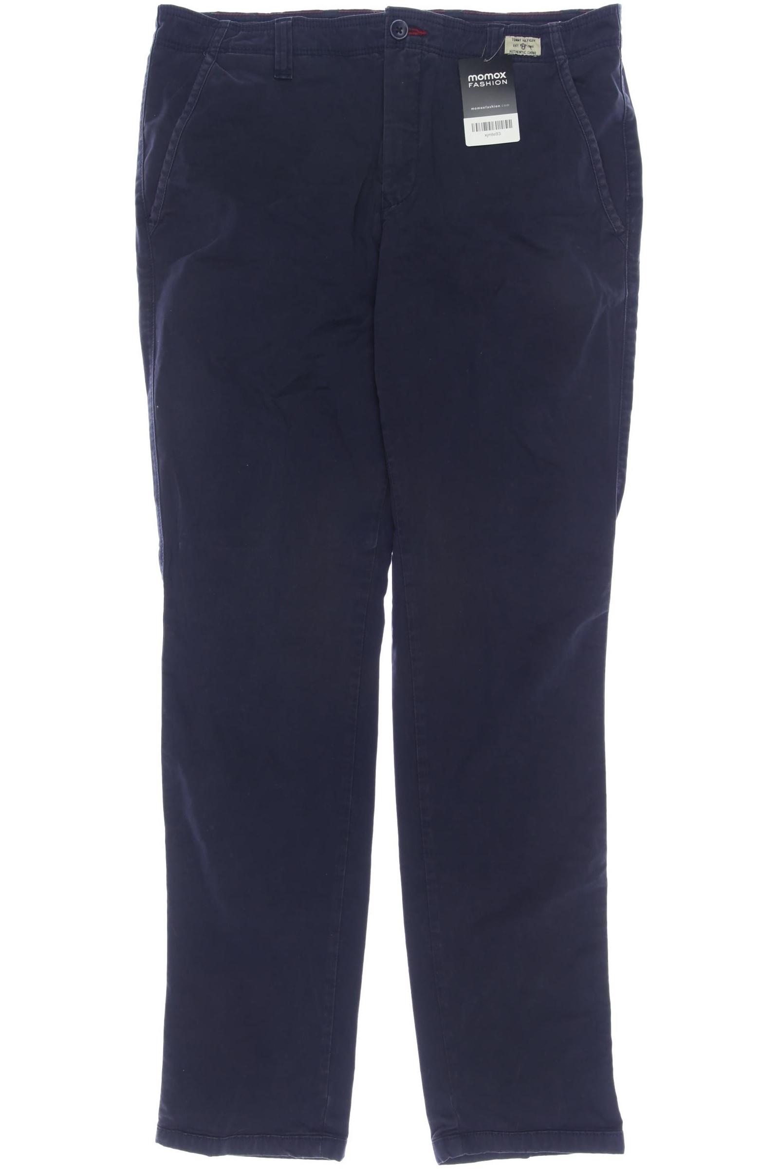 

Tommy Hilfiger Herren Stoffhose, marineblau, Gr. 34